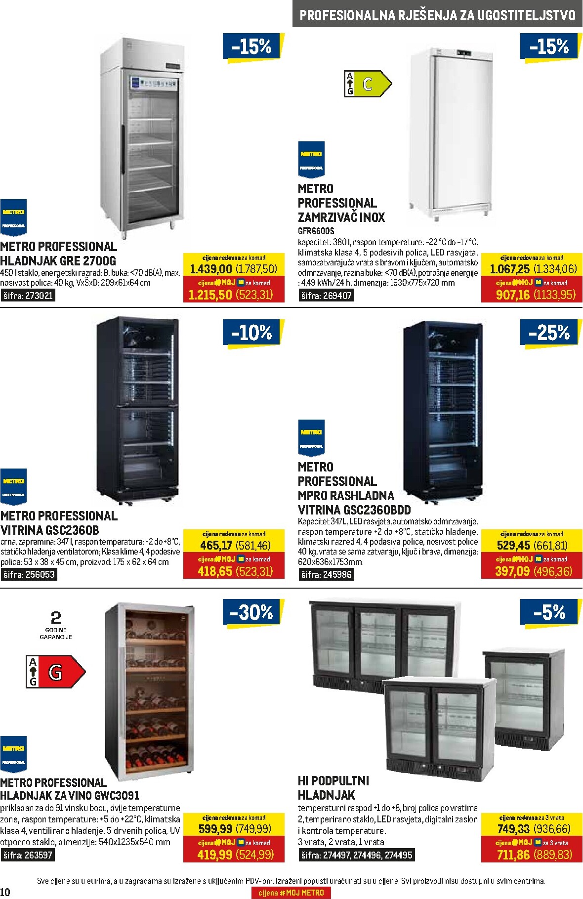 metro - Novi Metro - Gastro katalog od srijede, 01.07.2026 do nedjelje, 02.08.2026 - page: 10
