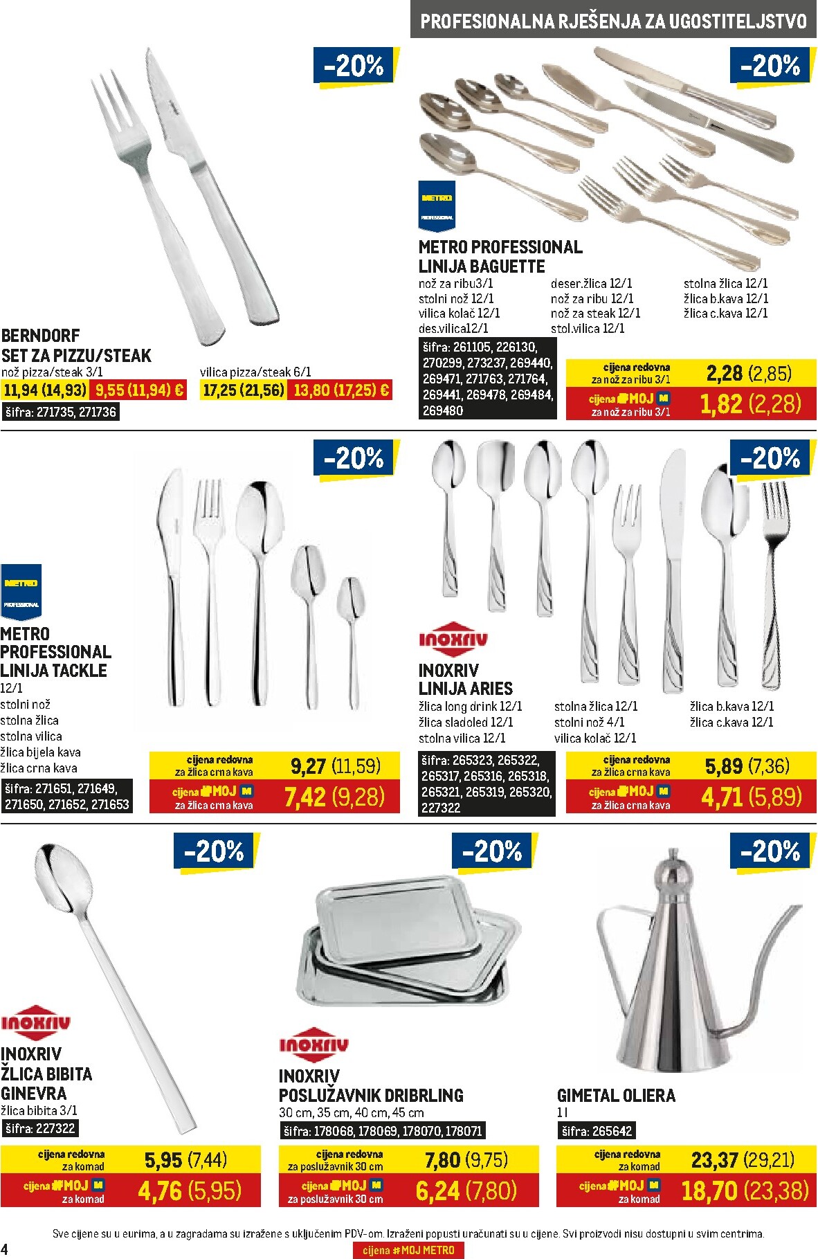 metro - Novi Metro - Gastro katalog od srijede, 01.07.2026 do nedjelje, 02.08.2026 - page: 4