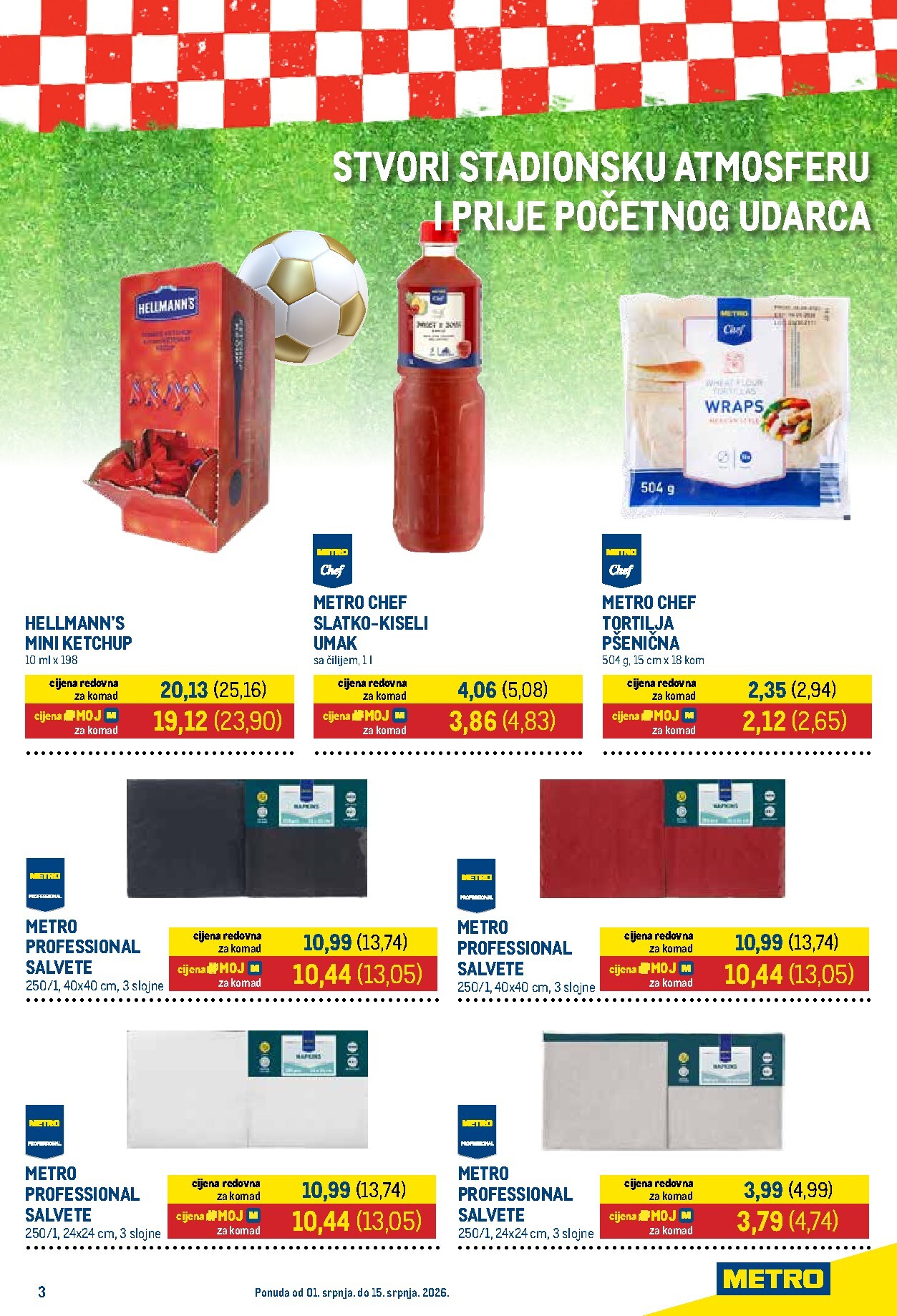 metro - Novi Metro - Svjetsko prvenstvo special katalog od srijede, 01.07.2026 do srijede, 15.07.2026 - page: 3