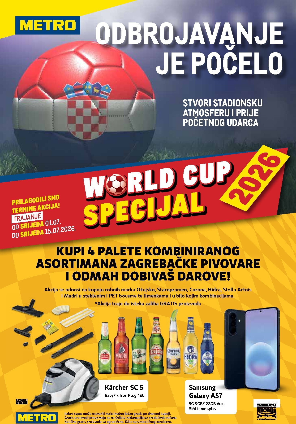 metro - Novi Metro - Svjetsko prvenstvo special katalog od srijede, 01.07.2026 do srijede, 15.07.2026