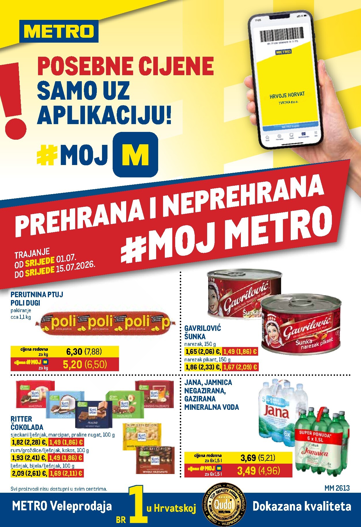 metro - Novi Metro - Prehrana i neprehrana katalog od srijede, 01.07.2026 do srijede, 15.07.2026