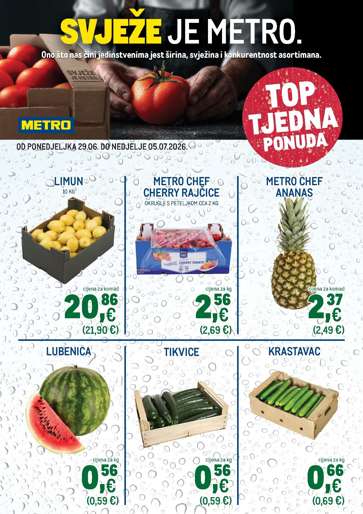 metro - Aktualni katalog Metro - Ultra svježa ponuda od ponedjeljka, 29.06.2026 do nedjelje, 05.07.2026 - page: 2