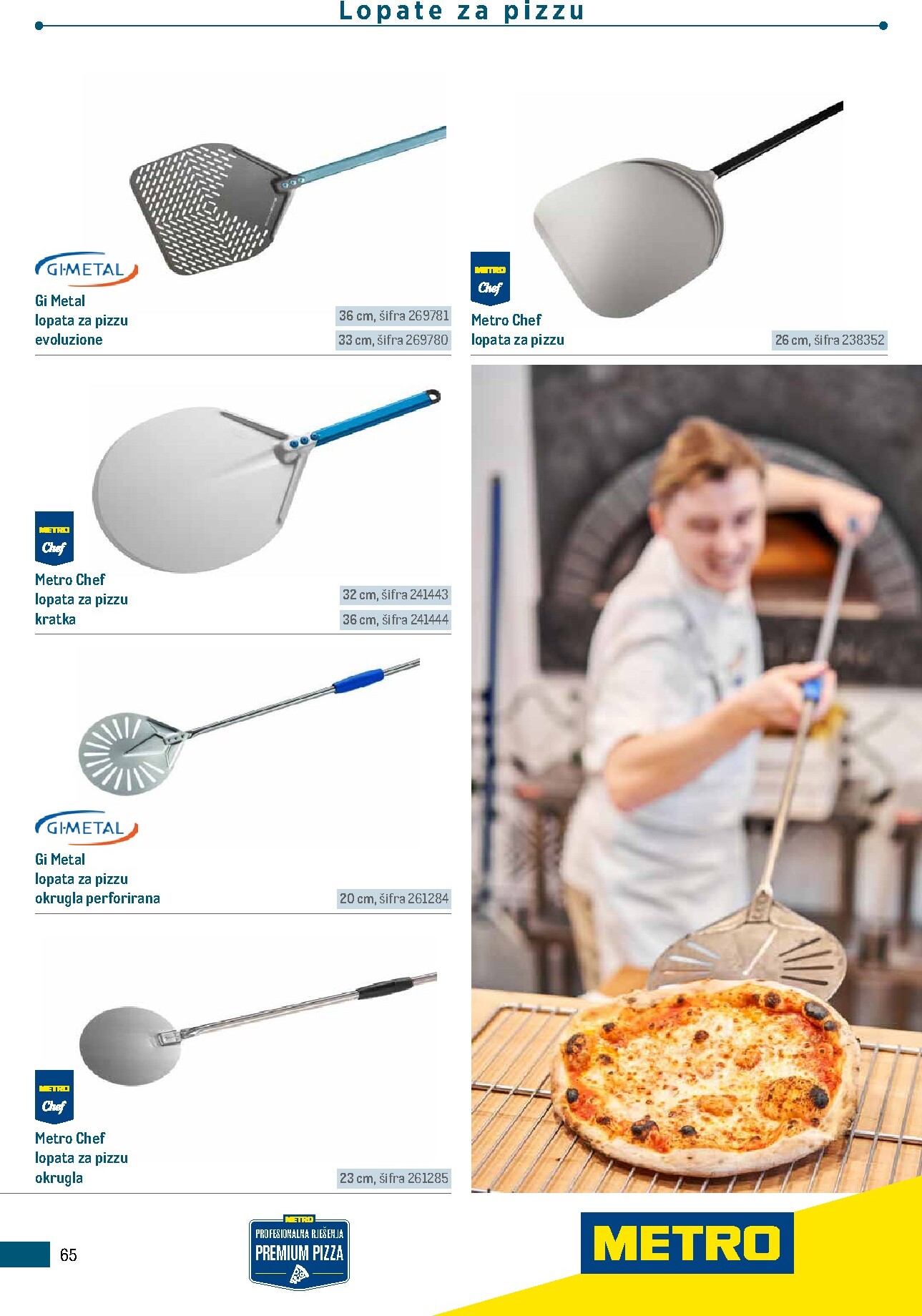 metro - Aktualni katalog Metro - Poslovna rješenja - Pizzeria od ponedjeljka, 06.07.2026 do četvrtka, 31.12.2026 - page: 65