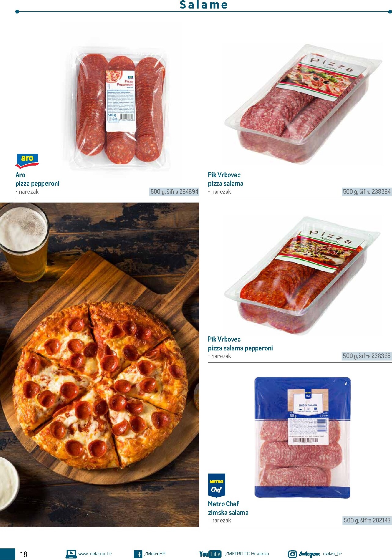 metro - Aktualni katalog Metro - Poslovna rješenja - Pizzeria od ponedjeljka, 06.07.2026 do četvrtka, 31.12.2026 - page: 18
