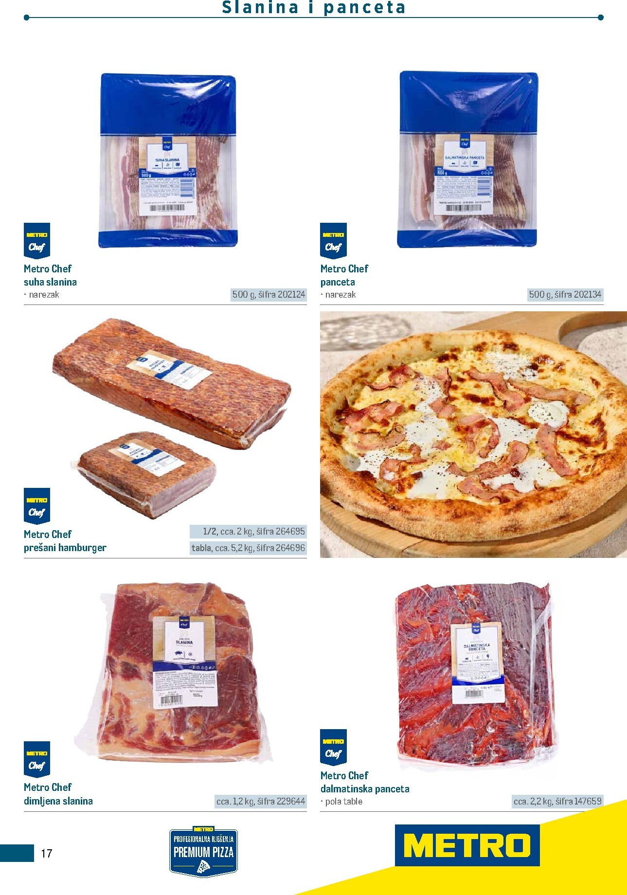 metro - Aktualni katalog Metro - Poslovna rješenja - Pizzeria od ponedjeljka, 06.07.2026 do četvrtka, 31.12.2026 - page: 17