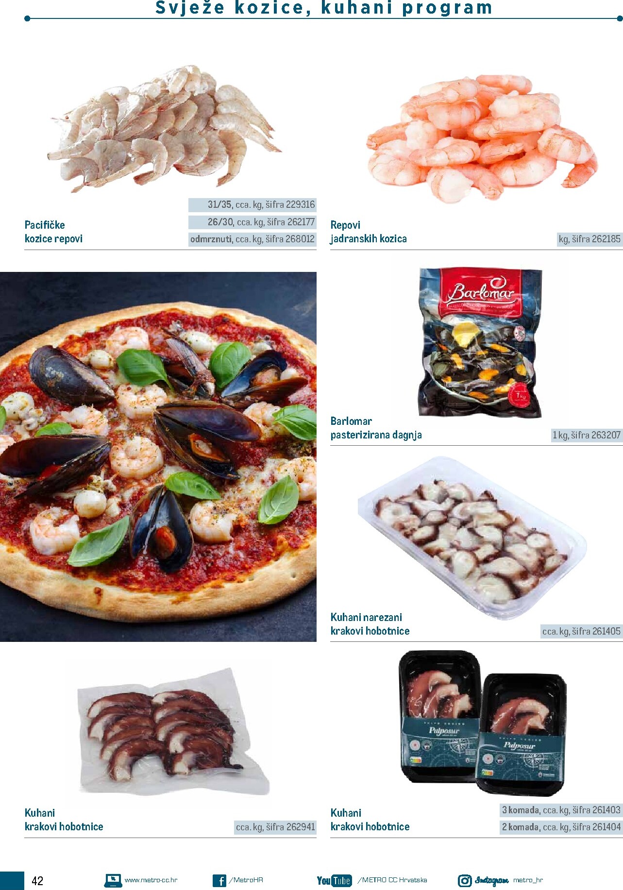 metro - Aktualni katalog Metro - Poslovna rješenja - Pizzeria od ponedjeljka, 06.07.2026 do četvrtka, 31.12.2026 - page: 42