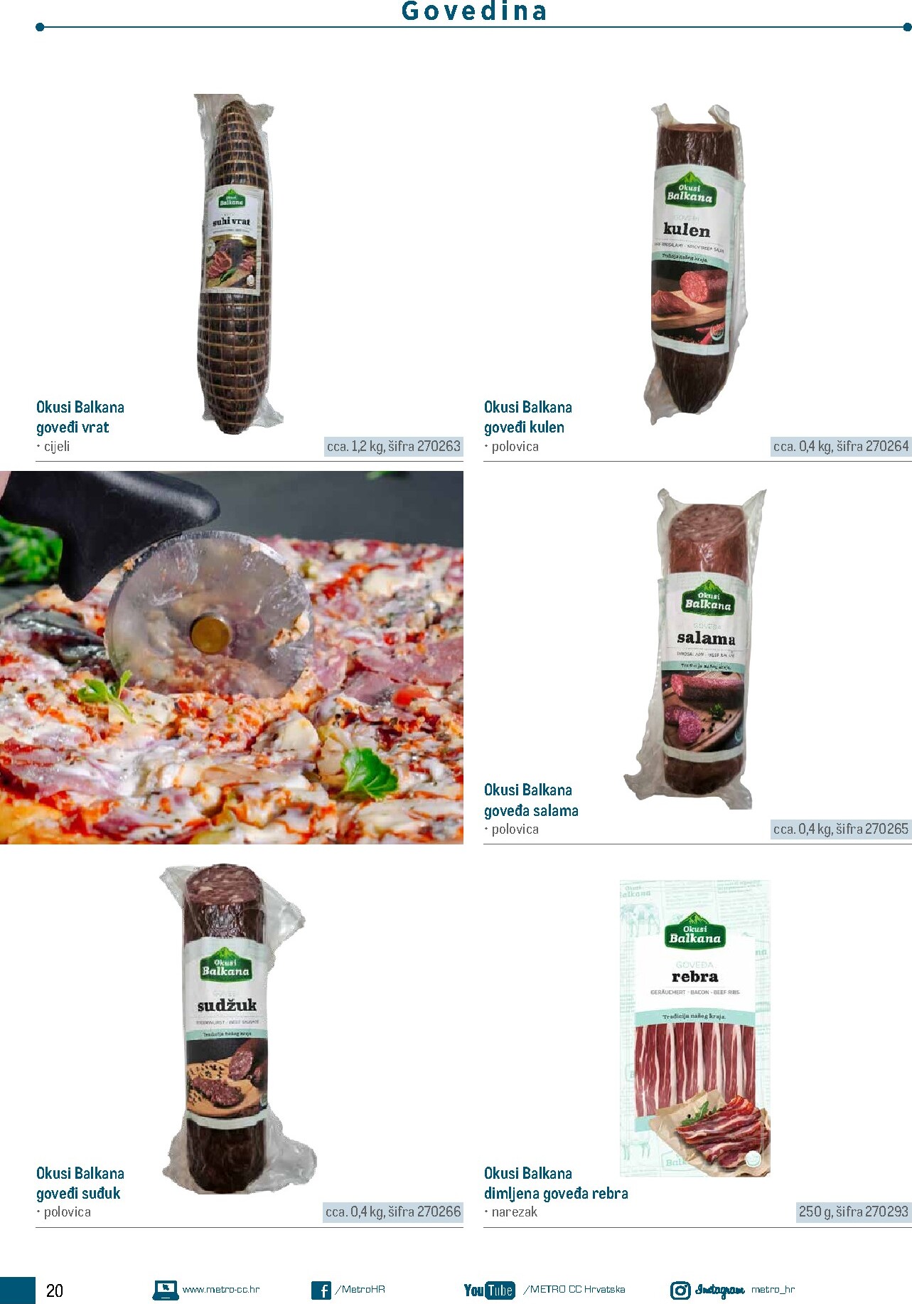 metro - Aktualni katalog Metro - Poslovna rješenja - Pizzeria od ponedjeljka, 06.07.2026 do četvrtka, 31.12.2026 - page: 20