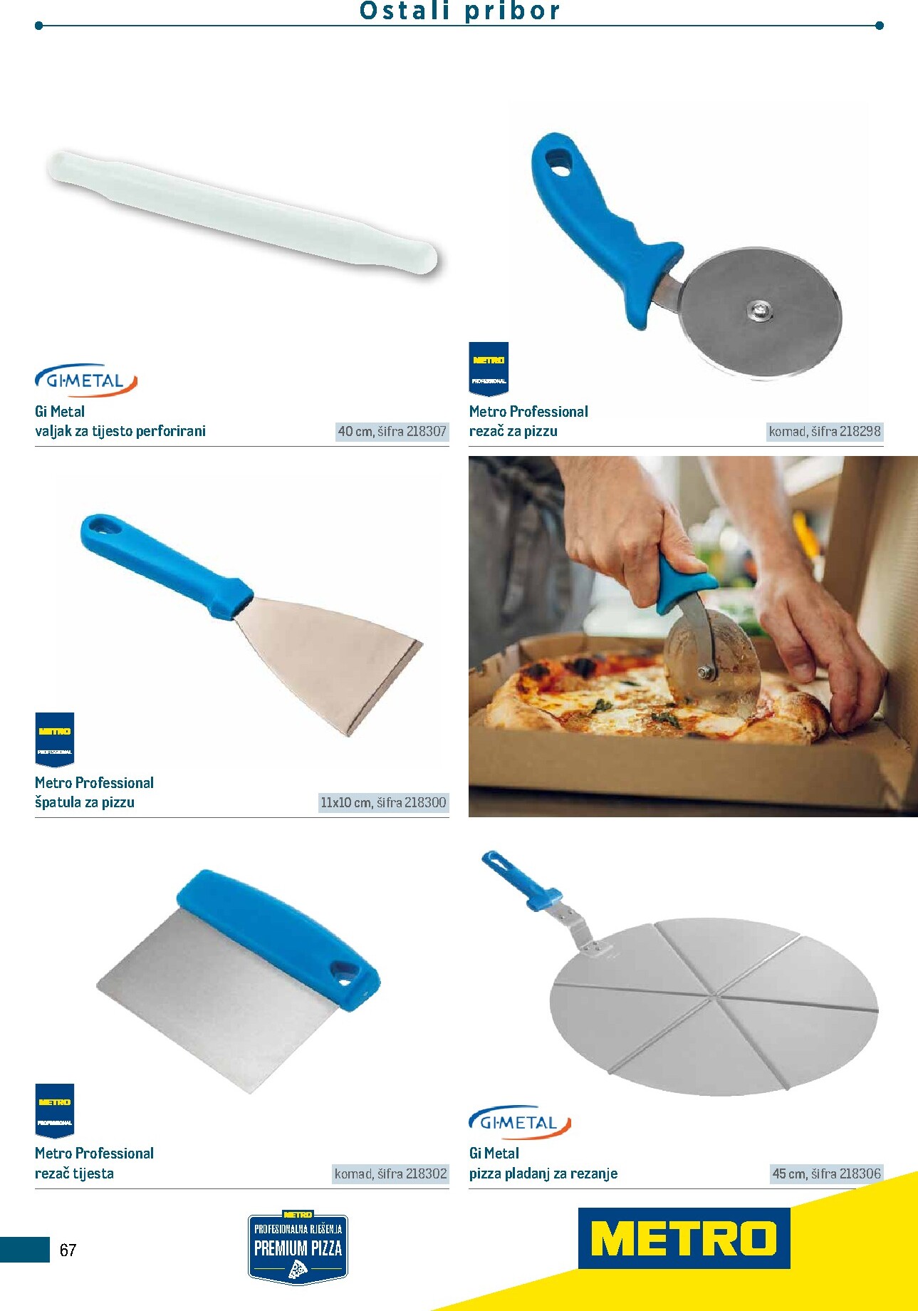 metro - Aktualni katalog Metro - Poslovna rješenja - Pizzeria od ponedjeljka, 06.07.2026 do četvrtka, 31.12.2026 - page: 67