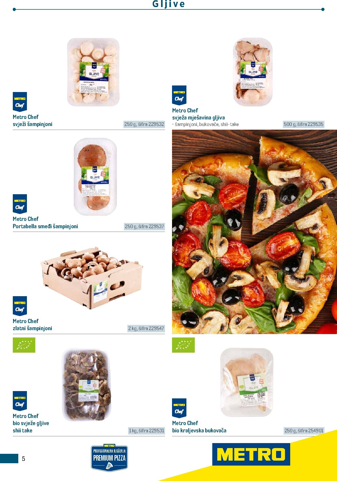 metro - Aktualni katalog Metro - Poslovna rješenja - Pizzeria od ponedjeljka, 06.07.2026 do četvrtka, 31.12.2026 - page: 5