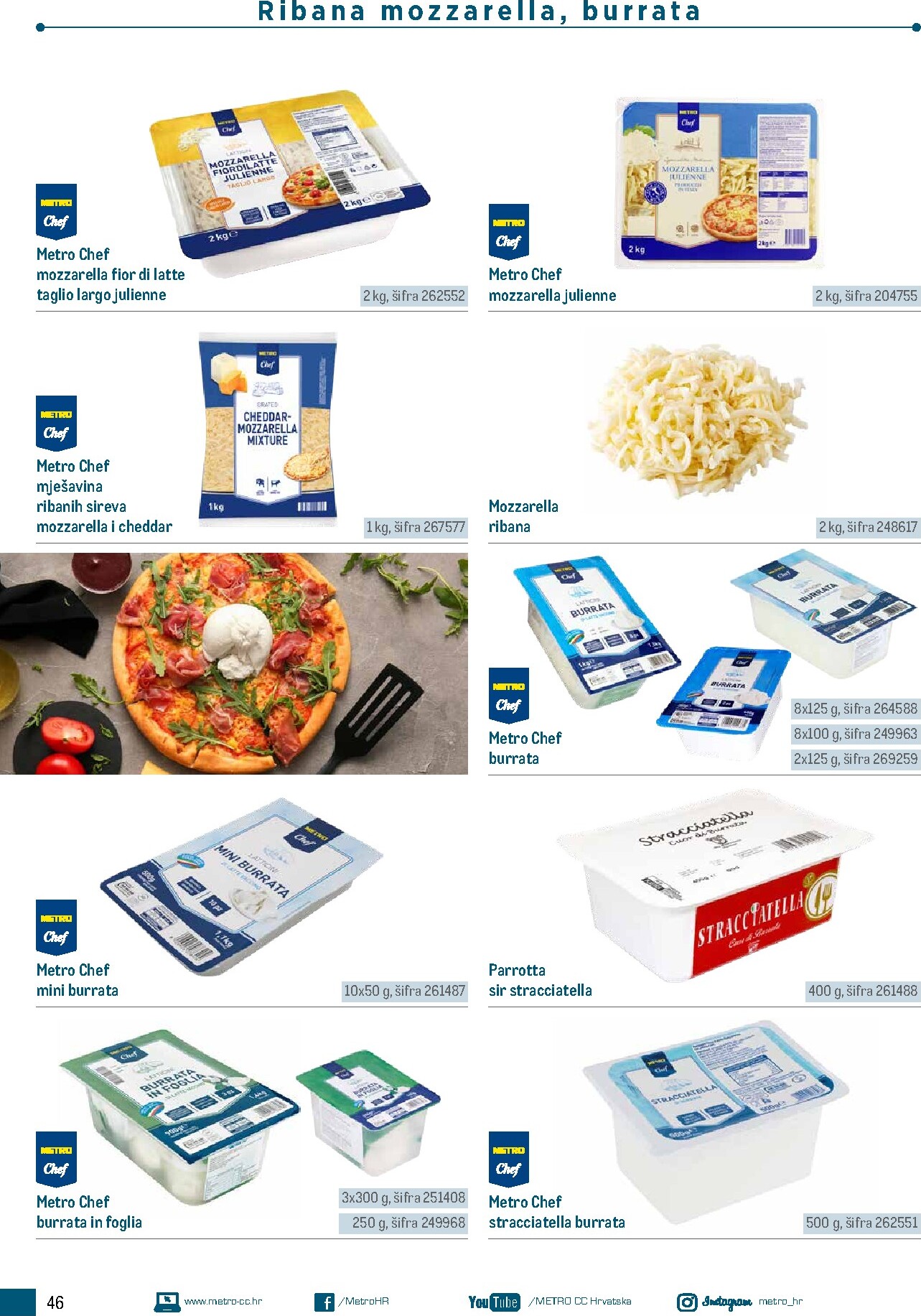 metro - Aktualni katalog Metro - Poslovna rješenja - Pizzeria od ponedjeljka, 06.07.2026 do četvrtka, 31.12.2026 - page: 46