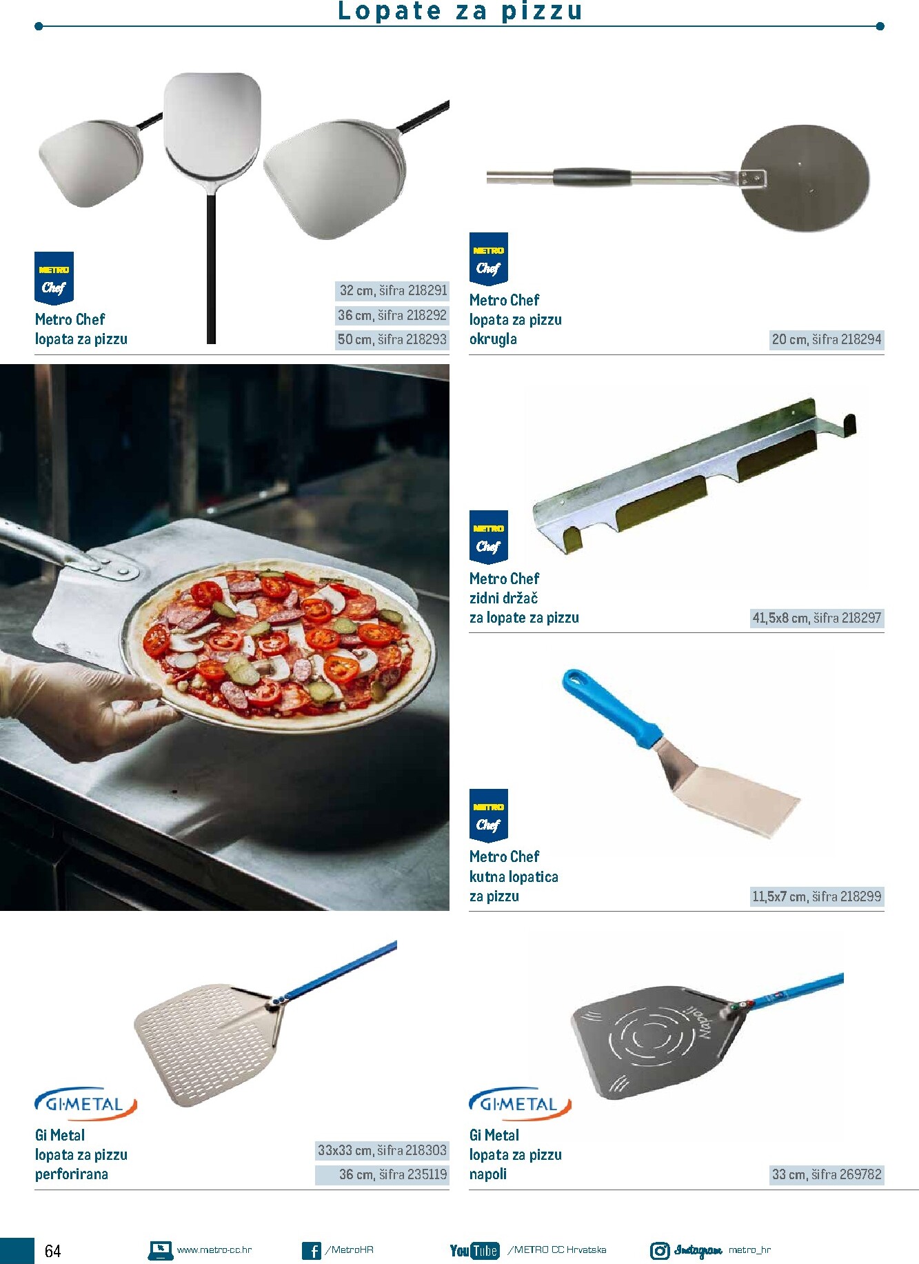 metro - Aktualni katalog Metro - Poslovna rješenja - Pizzeria od ponedjeljka, 06.07.2026 do četvrtka, 31.12.2026 - page: 64