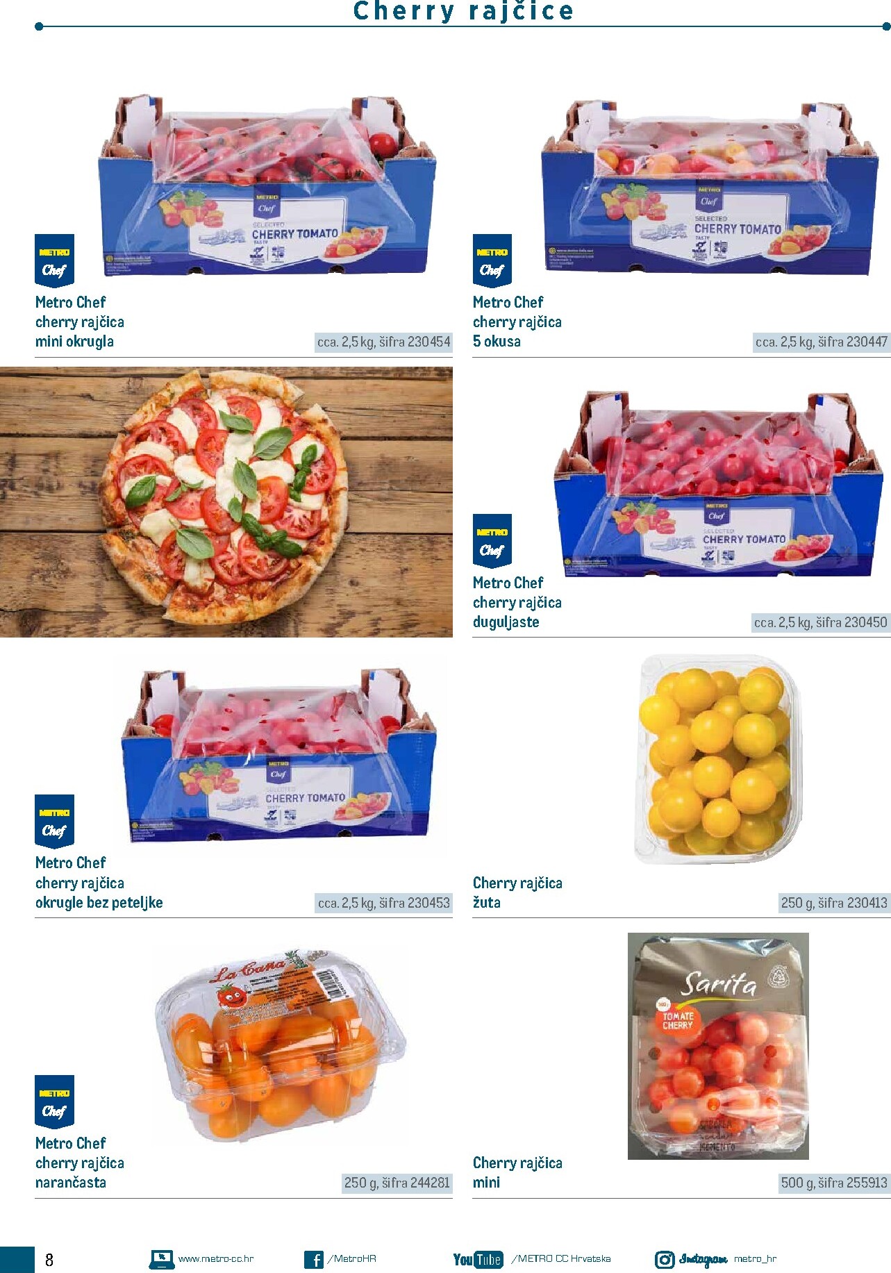 metro - Aktualni katalog Metro - Poslovna rješenja - Pizzeria od ponedjeljka, 06.07.2026 do četvrtka, 31.12.2026 - page: 8