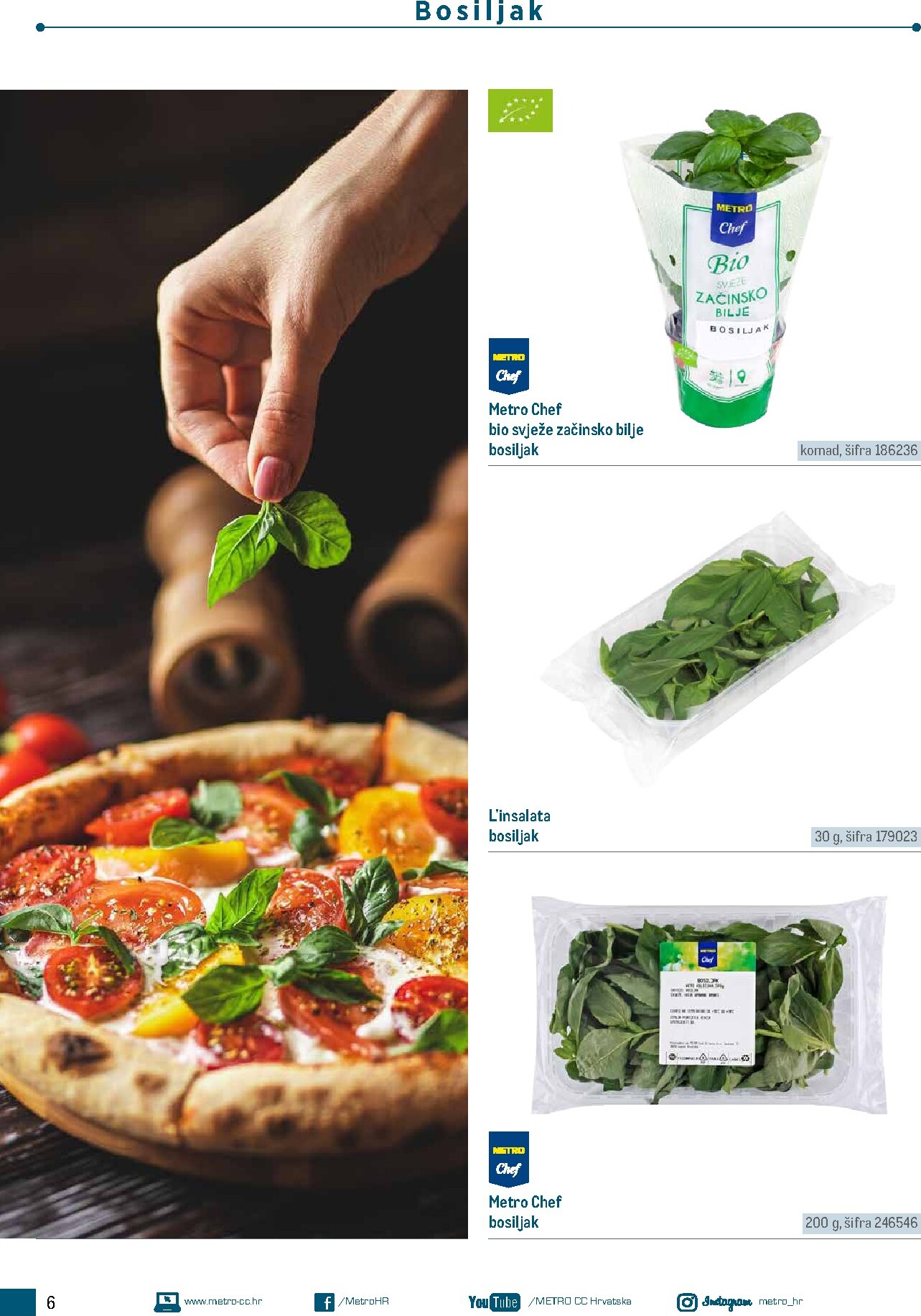 metro - Aktualni katalog Metro - Poslovna rješenja - Pizzeria od ponedjeljka, 06.07.2026 do četvrtka, 31.12.2026 - page: 6