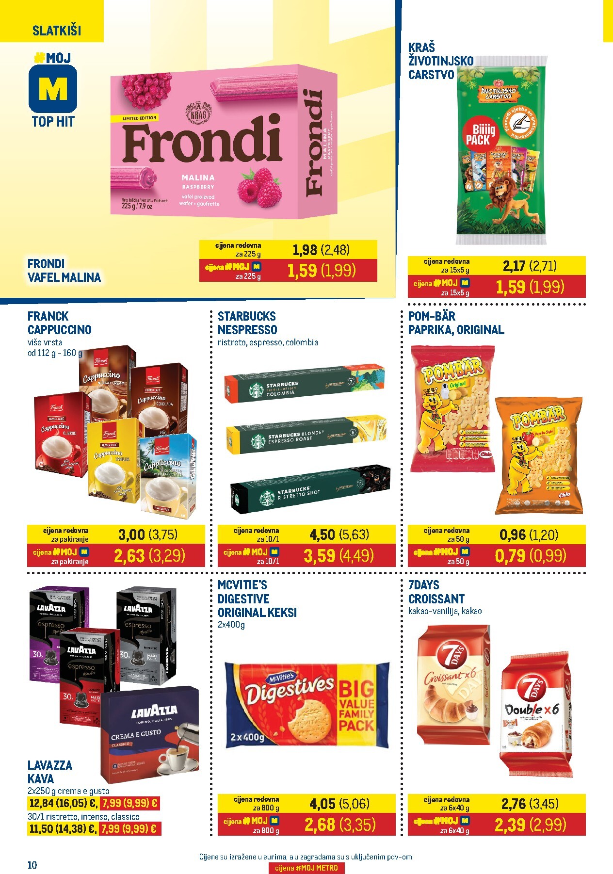 metro - Novi Metro - Prehrana i neprehrana katalog od četvrtka, 16.07.2026 do nedjelje, 02.08.2026 - page: 10