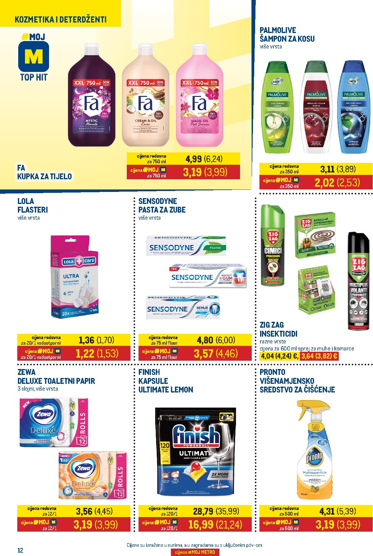 metro - Novi Metro - Prehrana i neprehrana katalog od četvrtka, 16.07.2026 do nedjelje, 02.08.2026 - page: 12