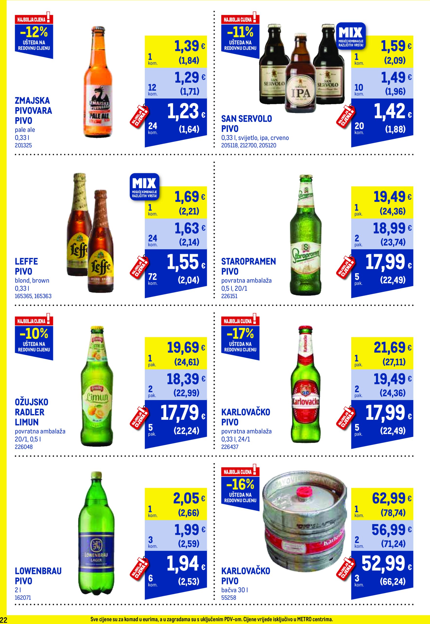 metro - Metro - Profi cijena katalog vrijedi od 01.04. do 30.04. - page: 22 metro - Metro - Profi cijena katalog vrijedi od 01.04. do 30.04. - page: 22