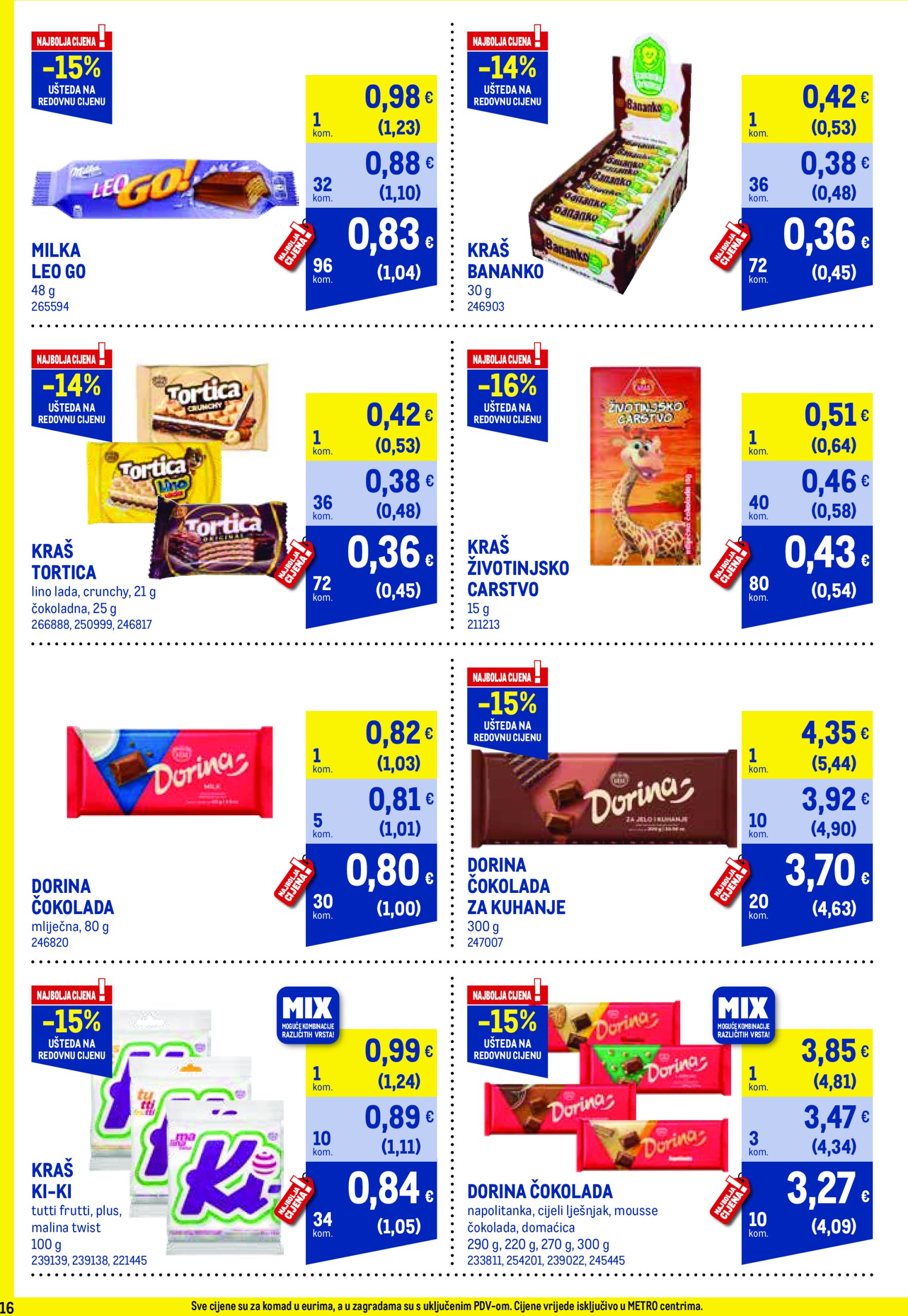 metro - Metro - Profi cijena katalog vrijedi od 01.04. do 30.04. - page: 16 metro - Metro - Profi cijena katalog vrijedi od 01.04. do 30.04. - page: 16
