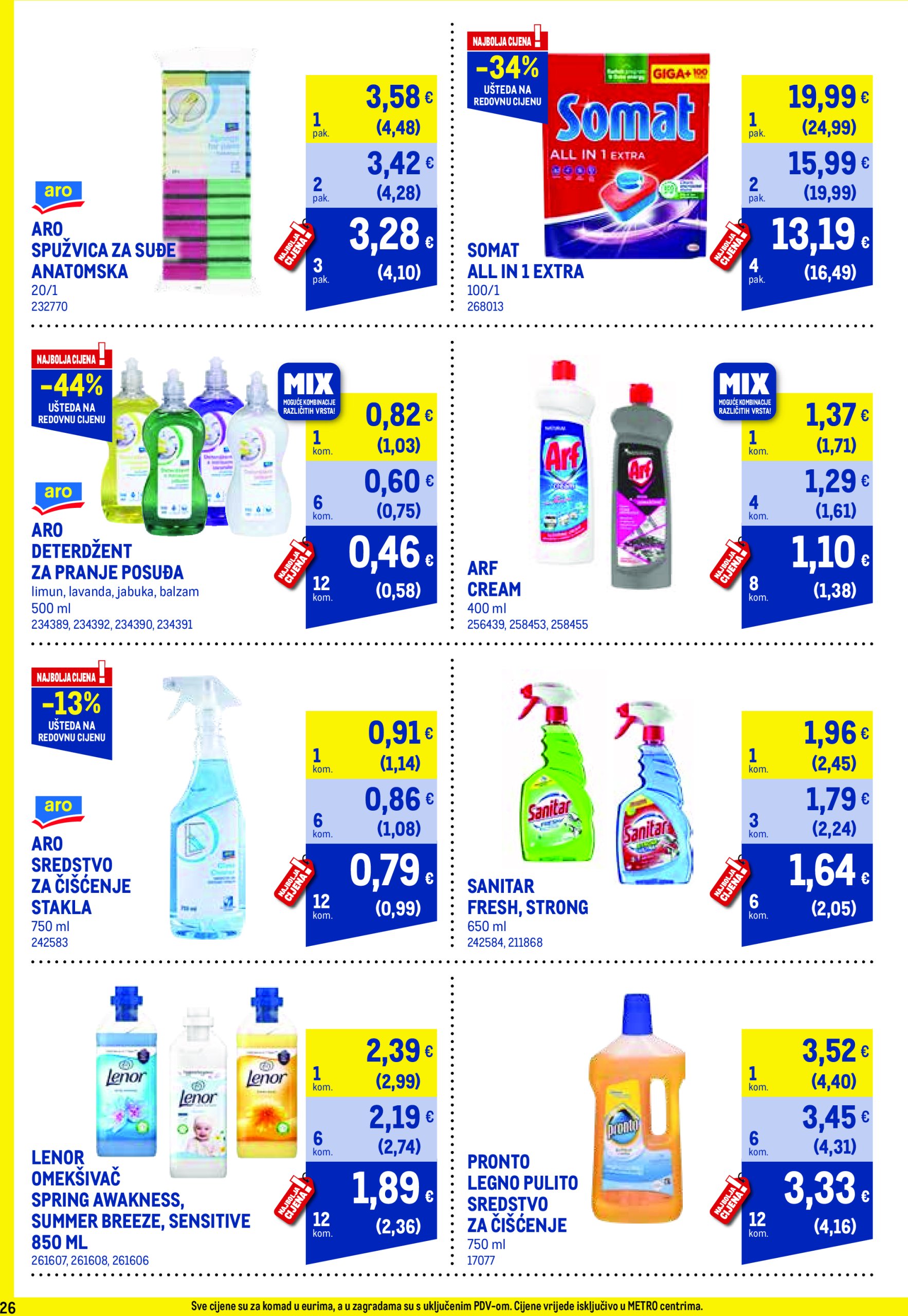 metro - Metro - Profi cijena katalog vrijedi od 01.04. do 30.04. - page: 26 metro - Metro - Profi cijena katalog vrijedi od 01.04. do 30.04. - page: 26