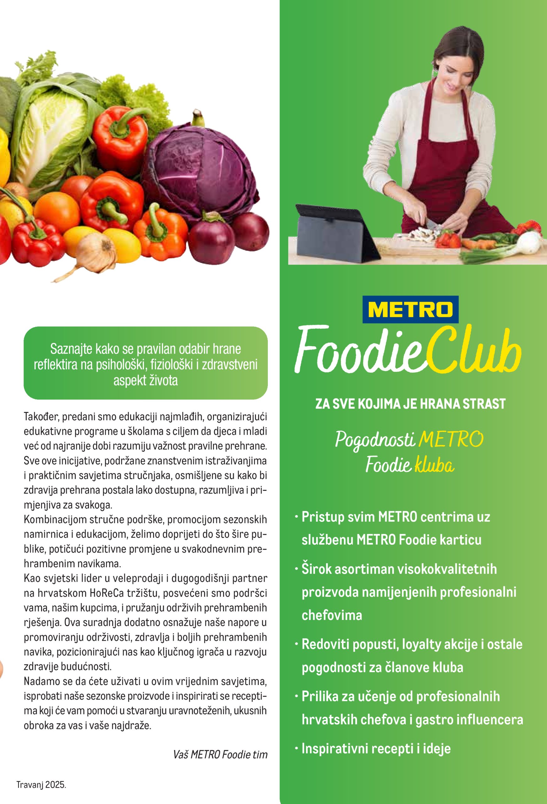 metro - Metro - #metrofoodie katalog vrijedi od 01.04. do 30.04. - page: 3