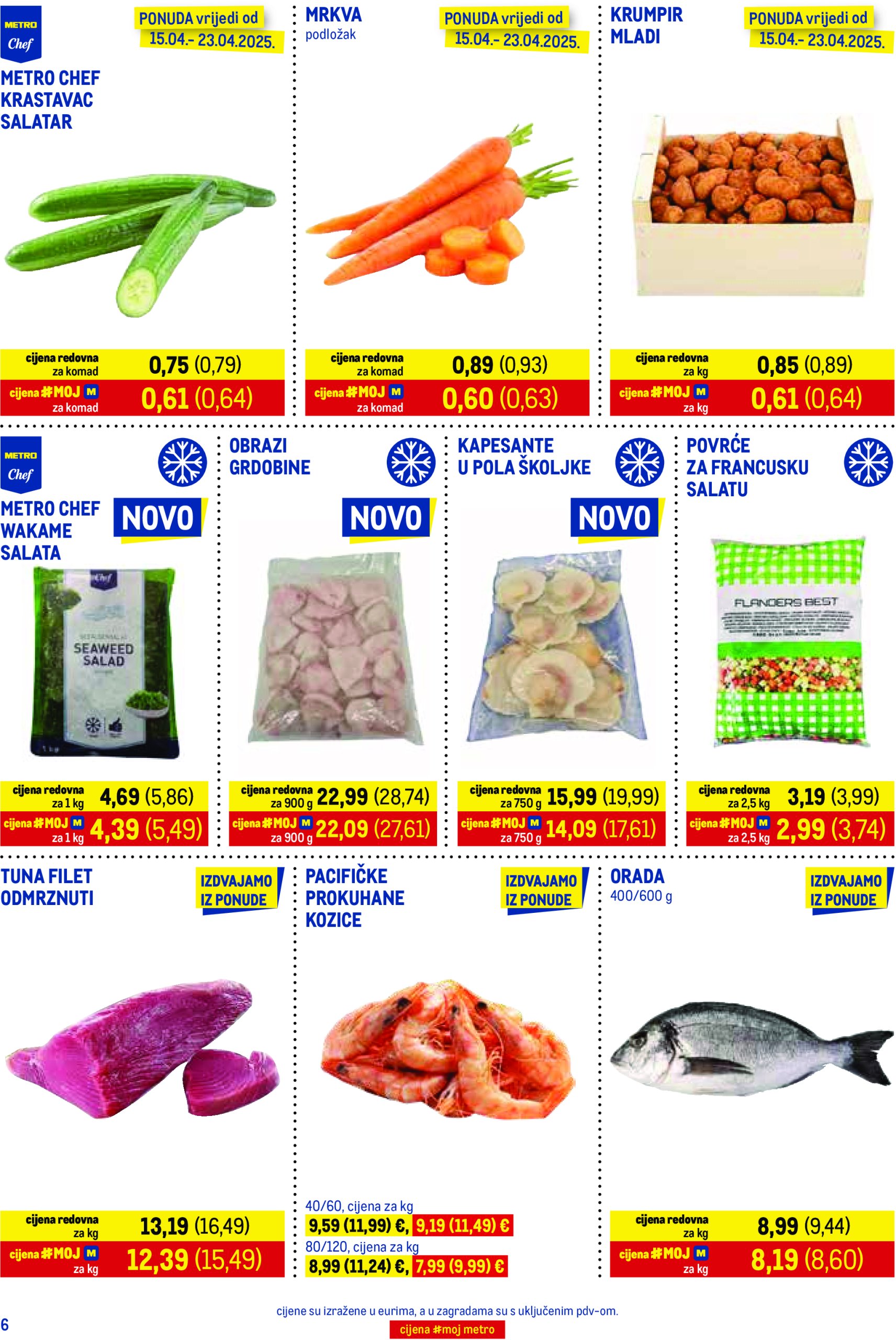 metro - Metro - Prehrana i neprehrana katalog vrijedi od 15.04. do 30.04. - page: 6