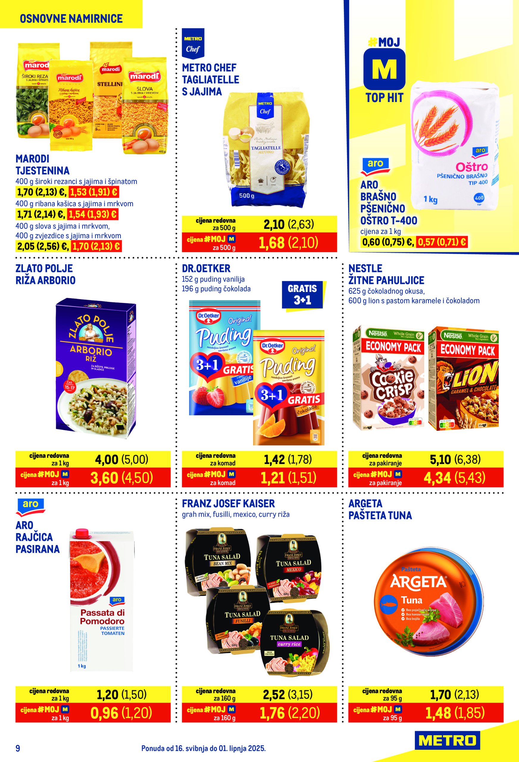 metro - Prelistajte ovaj Metro - Prehrana i neprehrana katalog, vrijedi od 16.05. do 01.06. - page: 9