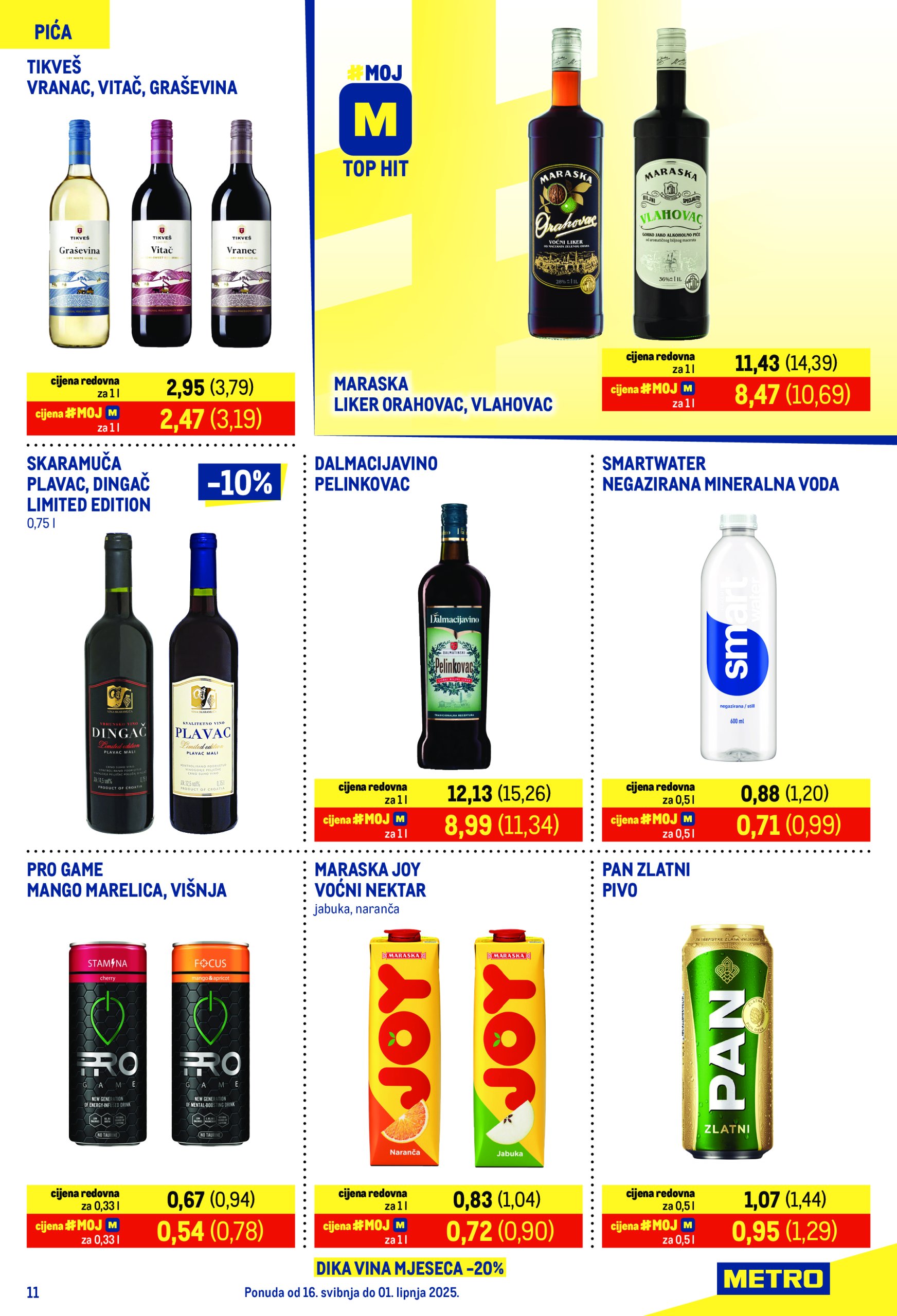 metro - Prelistajte ovaj Metro - Prehrana i neprehrana katalog, vrijedi od 16.05. do 01.06. - page: 11