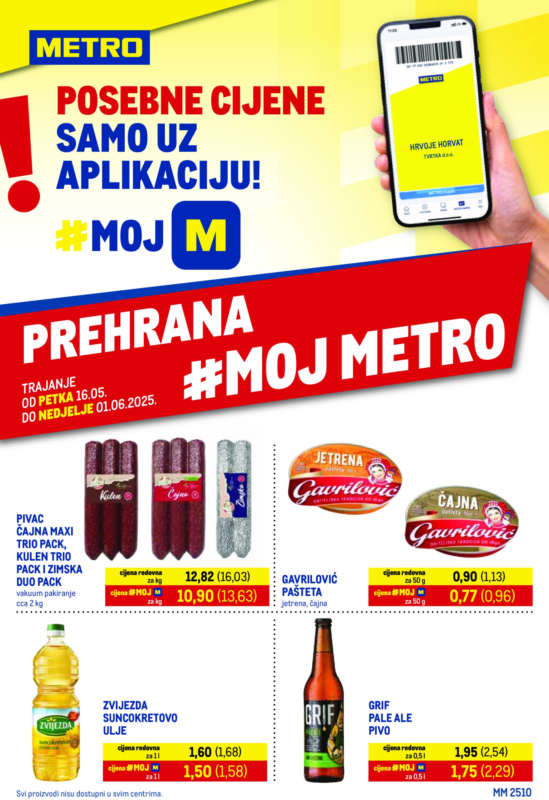 metro - Prelistajte ovaj Metro - Prehrana katalog, vrijedi od 16.05. do 01.06.