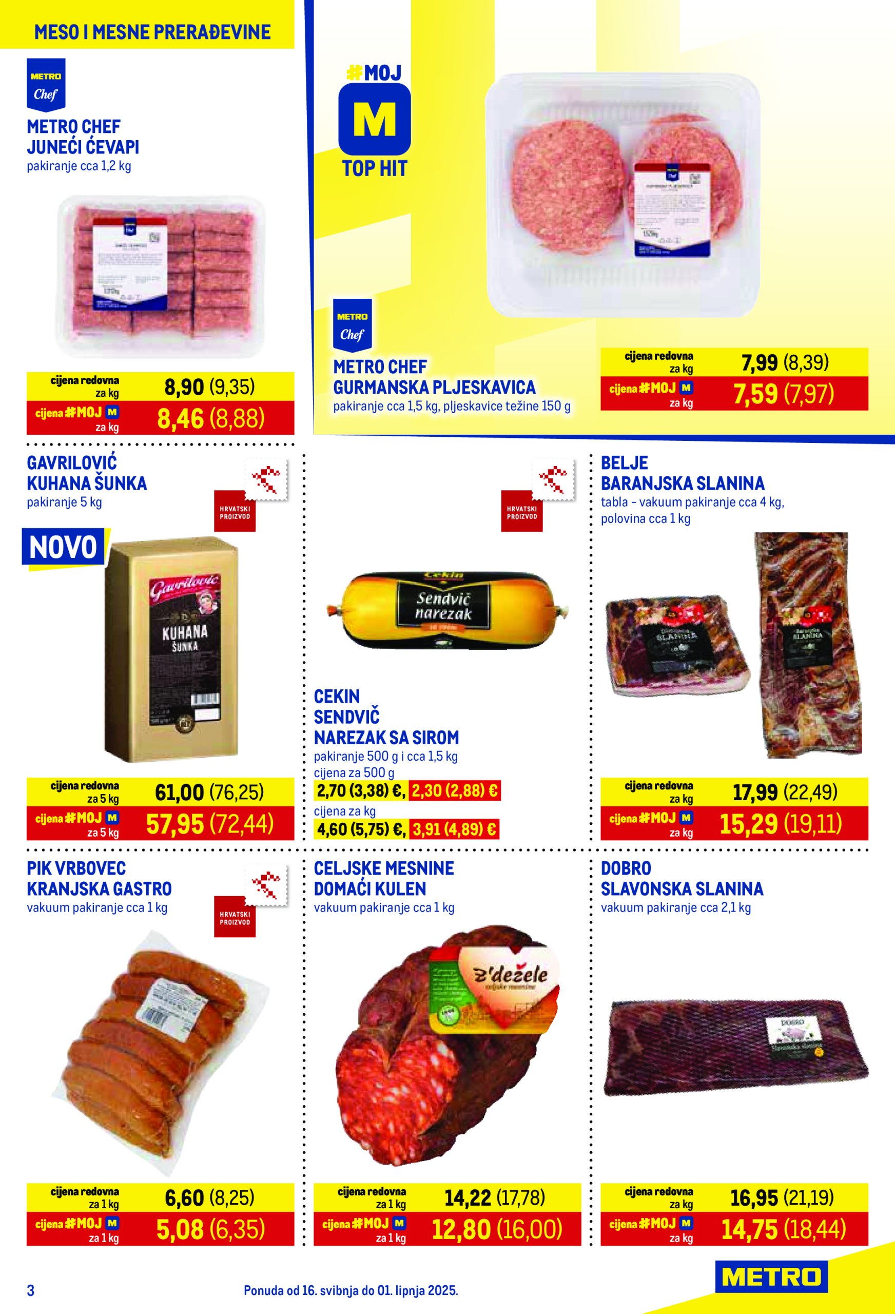 metro - Prelistajte ovaj Metro - Prehrana katalog, vrijedi od 16.05. do 01.06. - page: 3