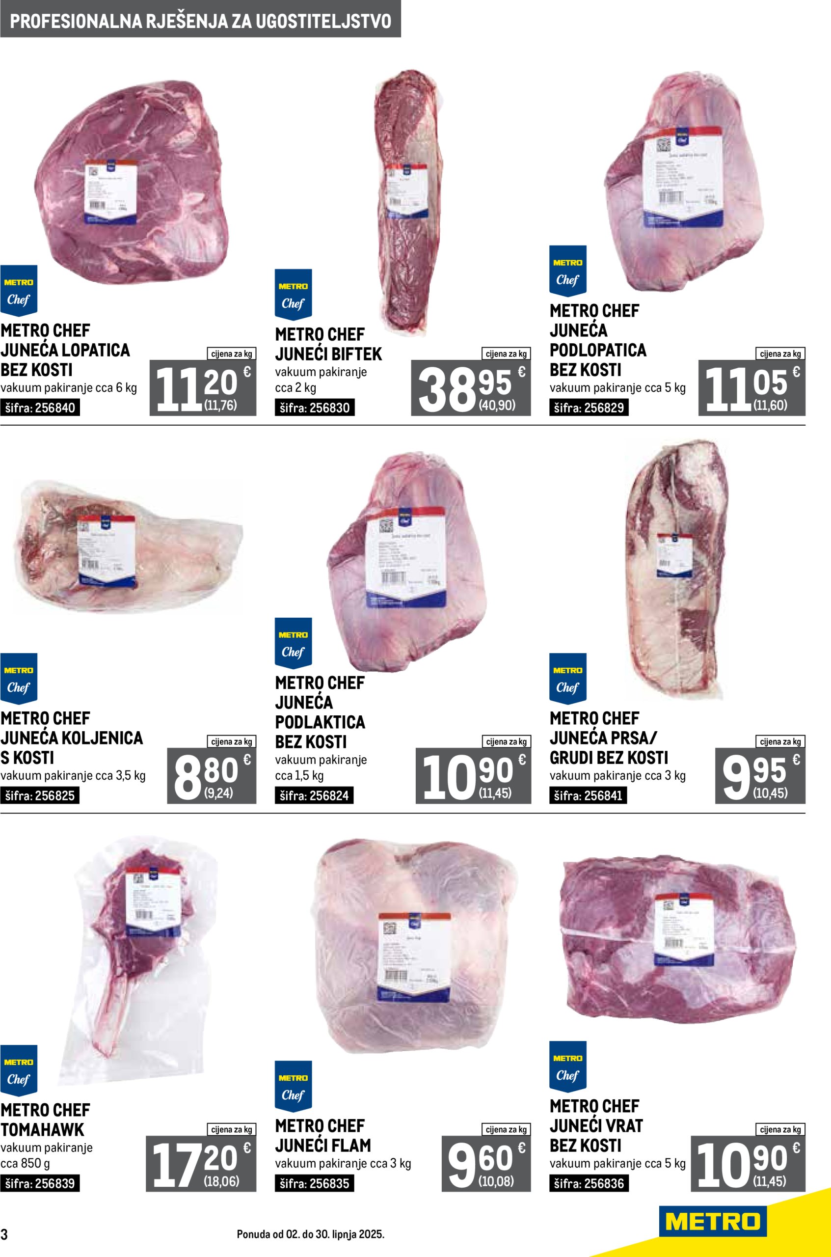 metro - Prelistajte ovaj Metro - Profesionalna rješenja za ugostiteljstvo katalog, vrijedi od 02.06. do 30.06. - page: 3