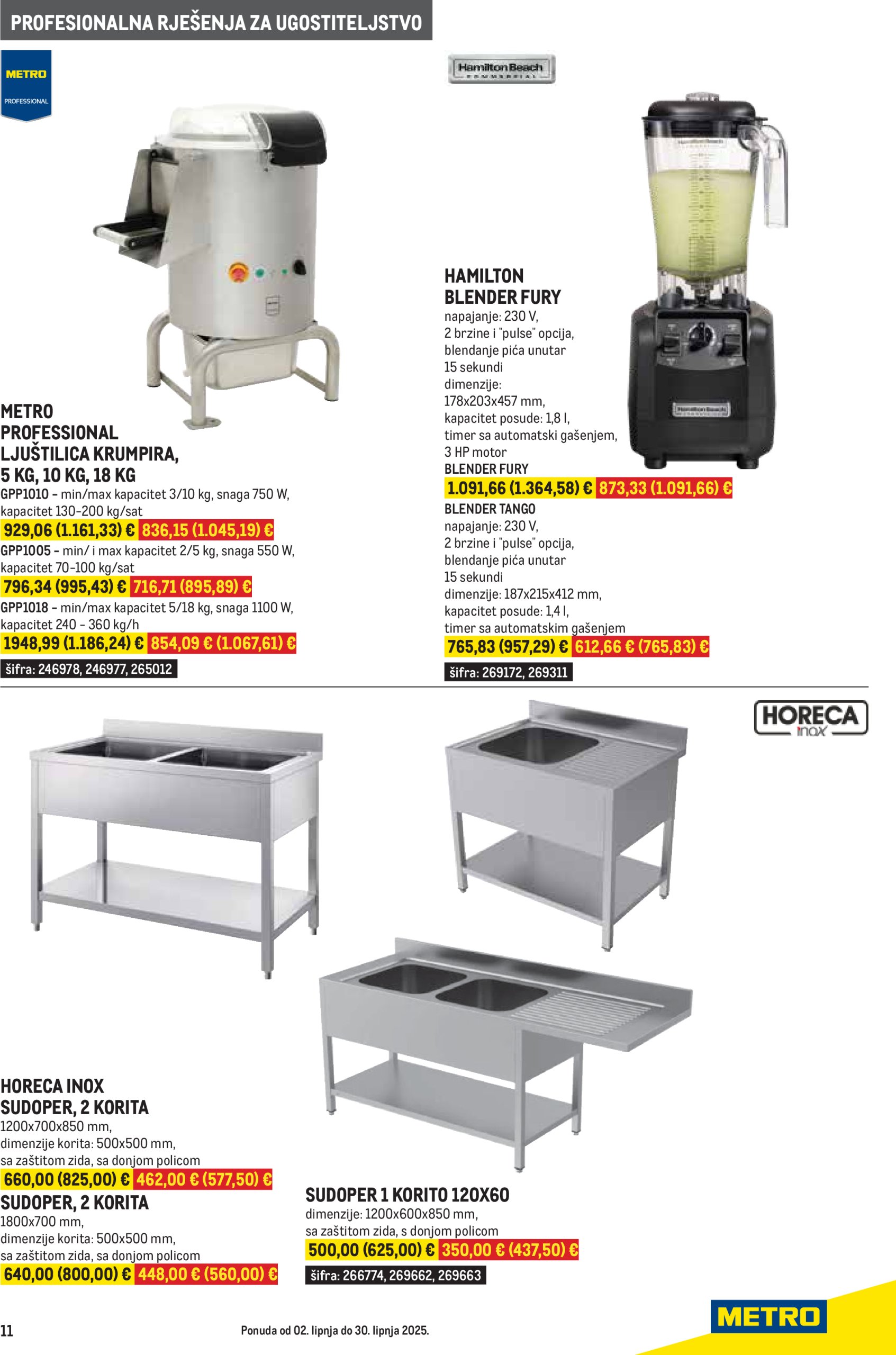 metro - Prelistajte ovaj Metro - Gastro katalog, vrijedi od 02.06. do 30.06. - page: 11