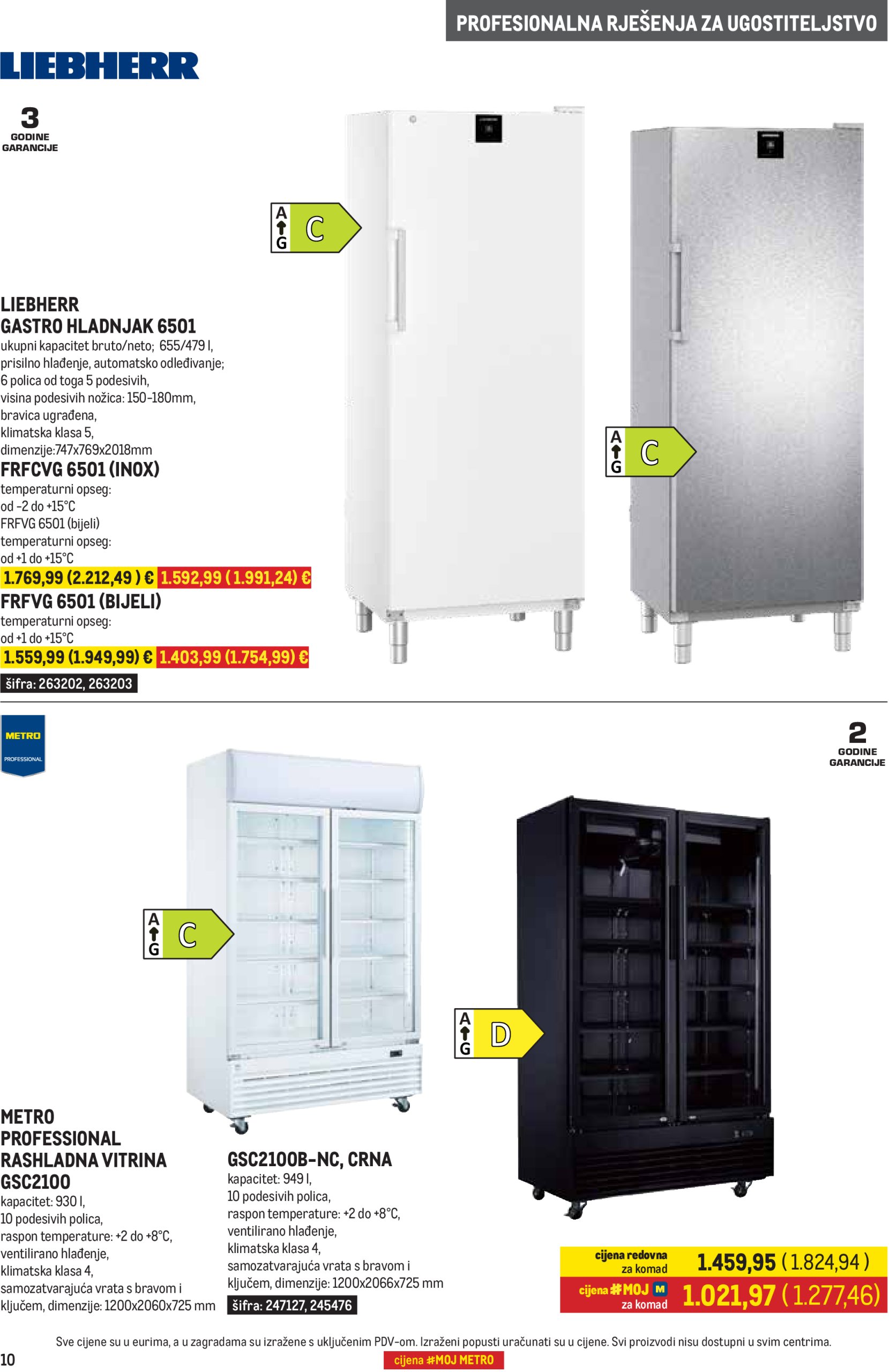 metro - Prelistajte ovaj Metro - Gastro katalog, vrijedi od 02.06. do 30.06. - page: 10