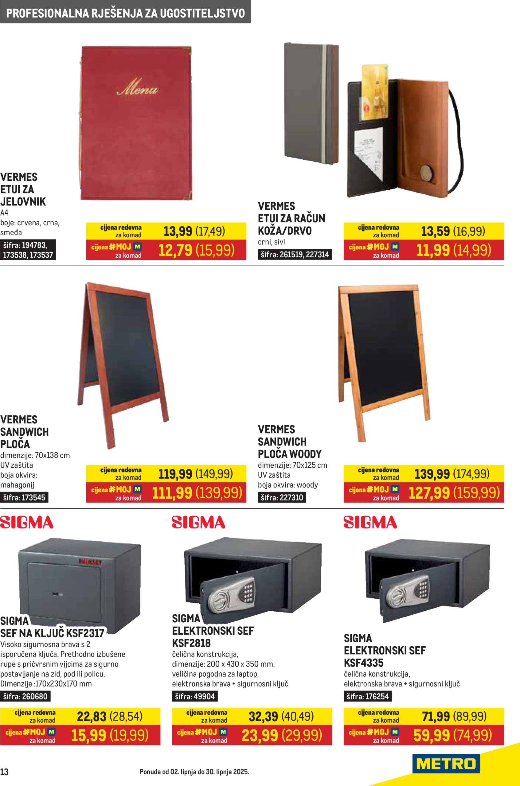 metro - Prelistajte ovaj Metro - Gastro katalog, vrijedi od 02.06. do 30.06. - page: 13