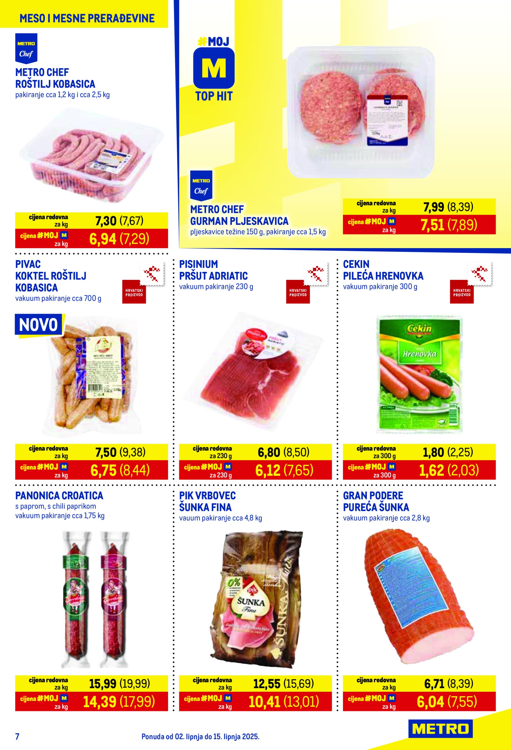 metro - Prelistajte ovaj Metro - Prehrana i neprehrana katalog, vrijedi od 02.06. do 15.06. - page: 7