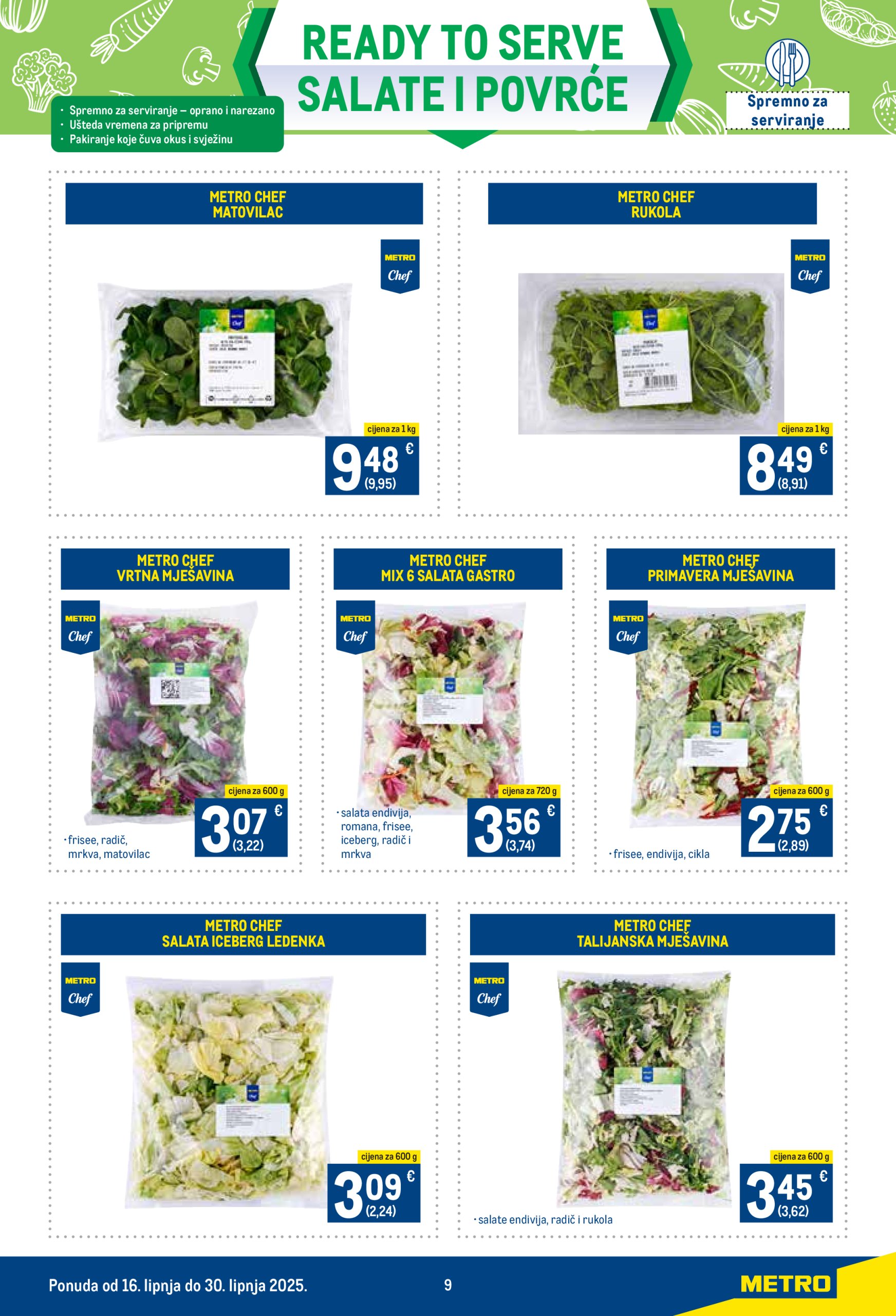 metro - Prelistajte katalog Metro - Tri kulinarska znalca, vrijedi od 16.06. do 30.06. - page: 9