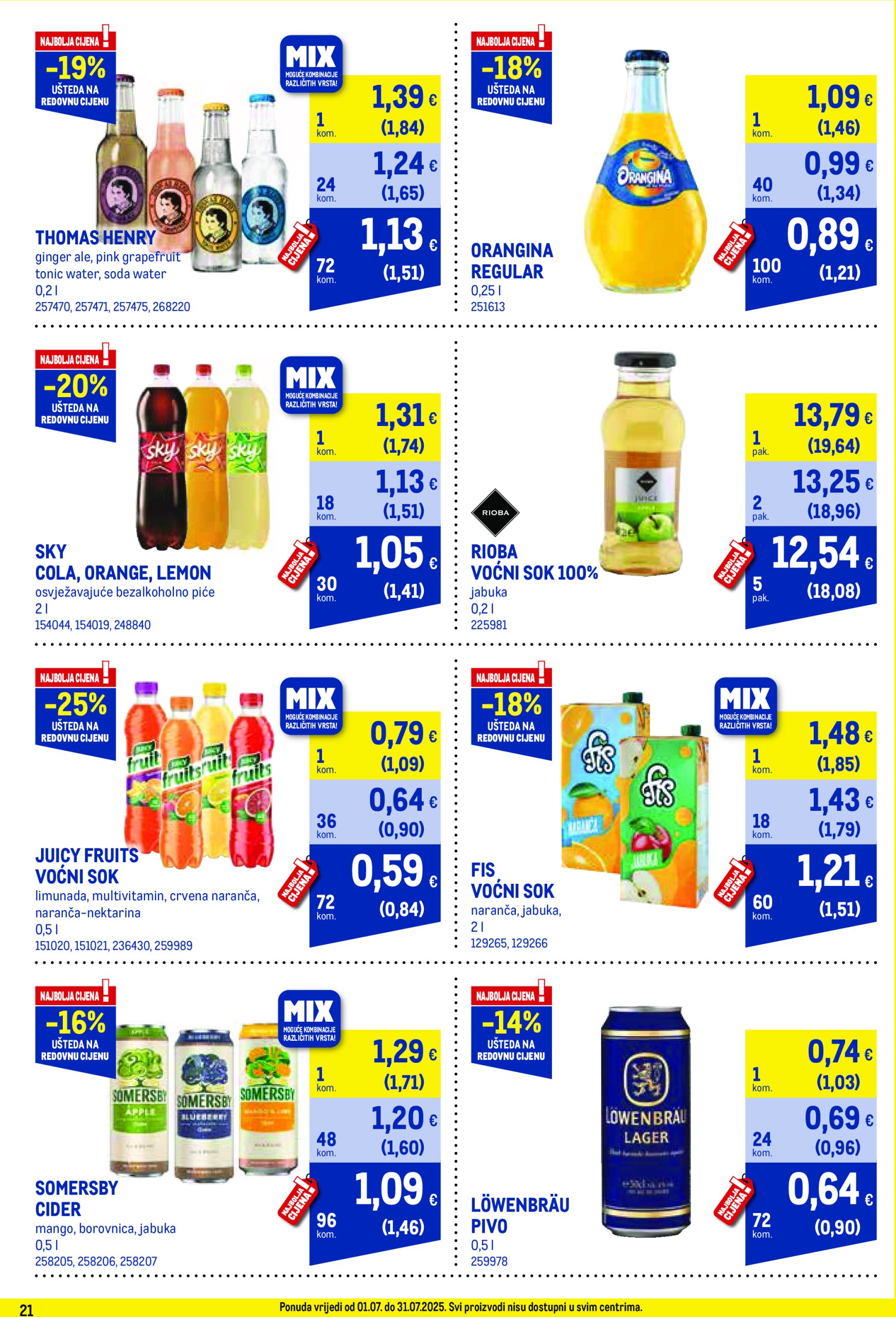 metro - Prelistajte katalog Metro - Profi cijena, vrijedi od 01.07. do 31.07. - page: 21 metro - Prelistajte katalog Metro - Profi cijena, vrijedi od 01.07. do 31.07. - page: 21