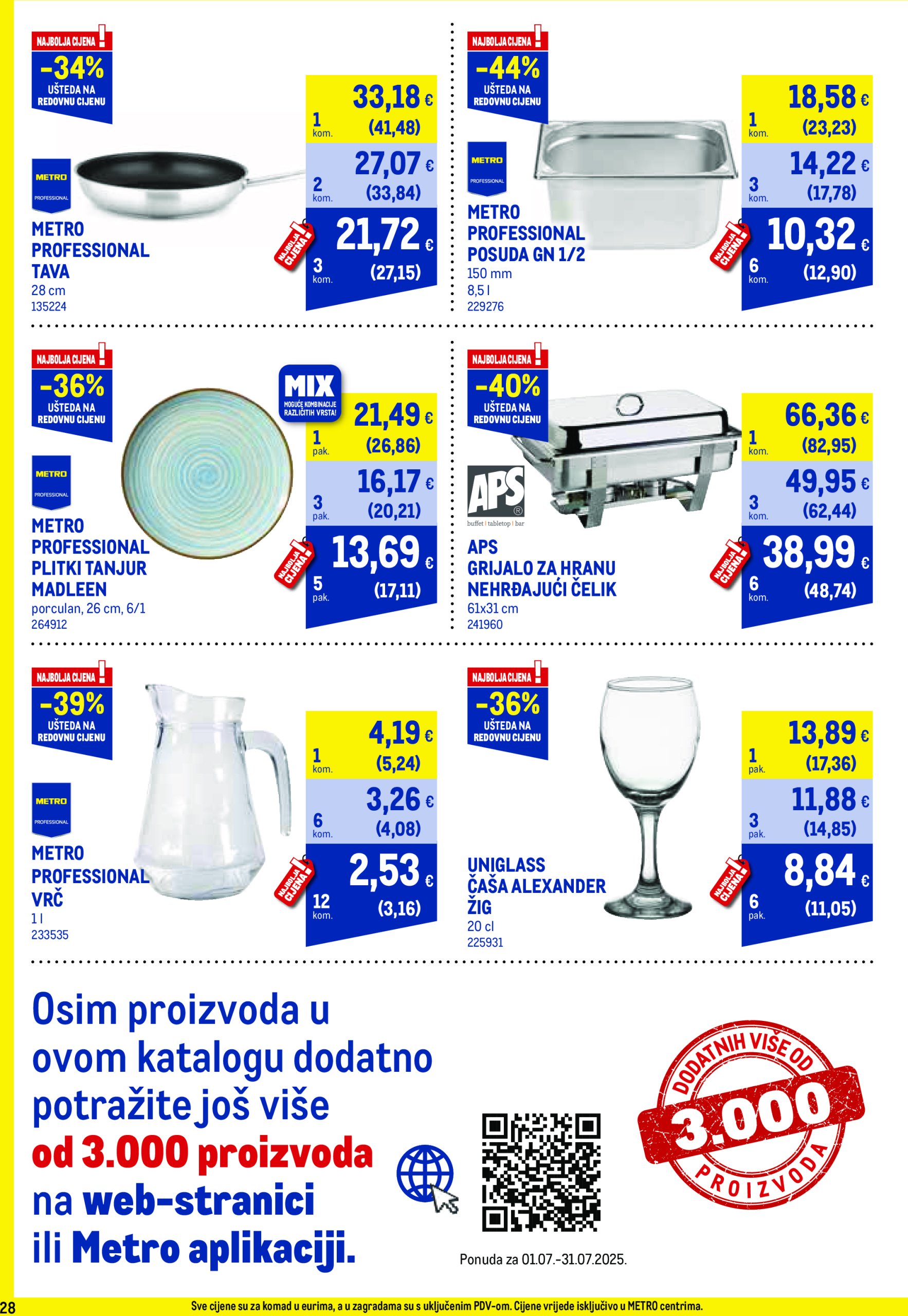 metro - Prelistajte katalog Metro - Profi cijena, vrijedi od 01.07. do 31.07. - page: 28 metro - Prelistajte katalog Metro - Profi cijena, vrijedi od 01.07. do 31.07. - page: 28