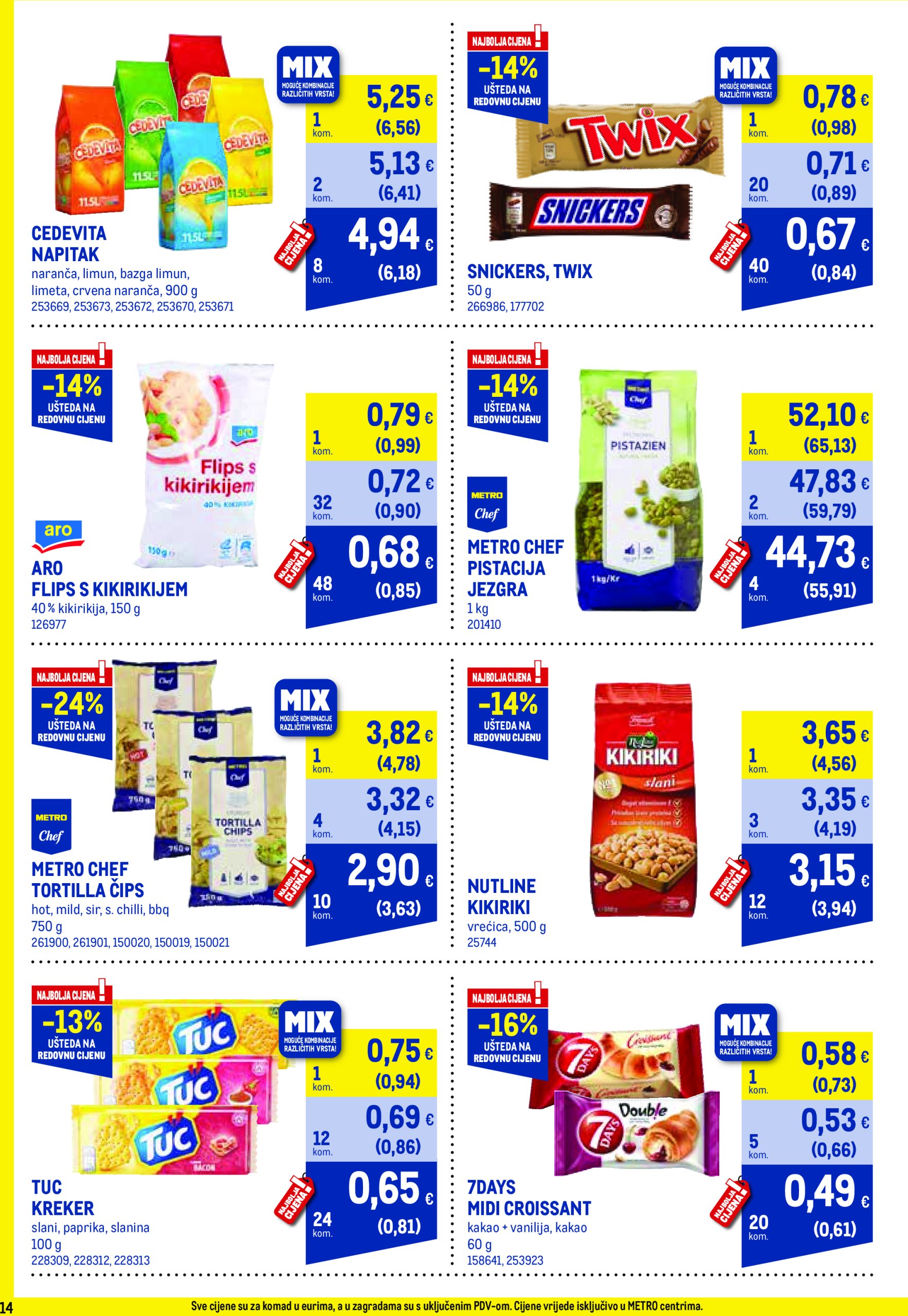 metro - Prelistajte katalog Metro - Profi cijena, vrijedi od 01.07. do 31.07. - page: 14 metro - Prelistajte katalog Metro - Profi cijena, vrijedi od 01.07. do 31.07. - page: 14