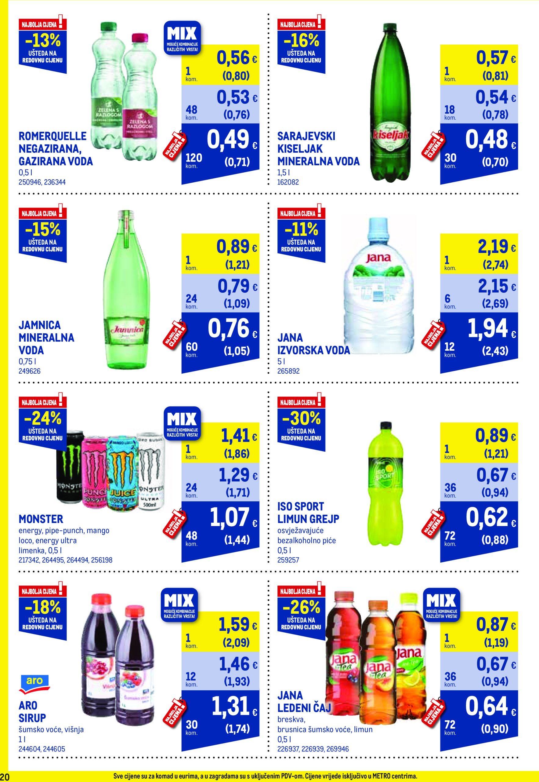 metro - Prelistajte katalog Metro - Profi cijena, vrijedi od 01.07. do 31.07. - page: 20 metro - Prelistajte katalog Metro - Profi cijena, vrijedi od 01.07. do 31.07. - page: 20