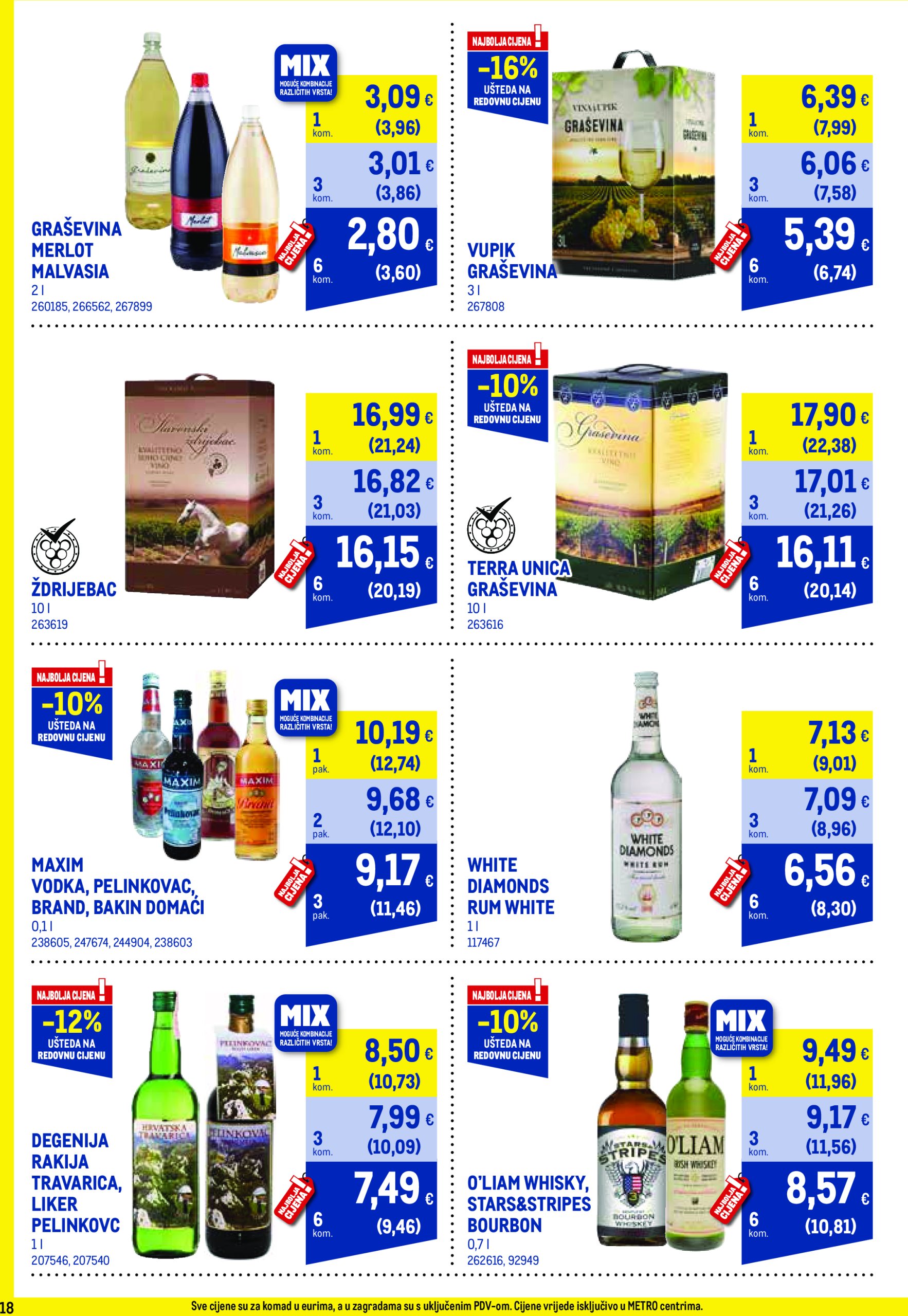metro - Prelistajte katalog Metro - Profi cijena, vrijedi od 01.07. do 31.07. - page: 18 metro - Prelistajte katalog Metro - Profi cijena, vrijedi od 01.07. do 31.07. - page: 18