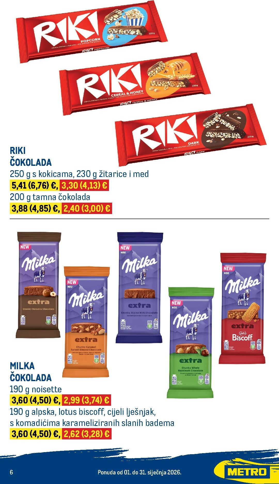 metro - Prelistajte katalog Metro - Metro i partneri, vrijedi od 01.01. do 31.01. - page: 6