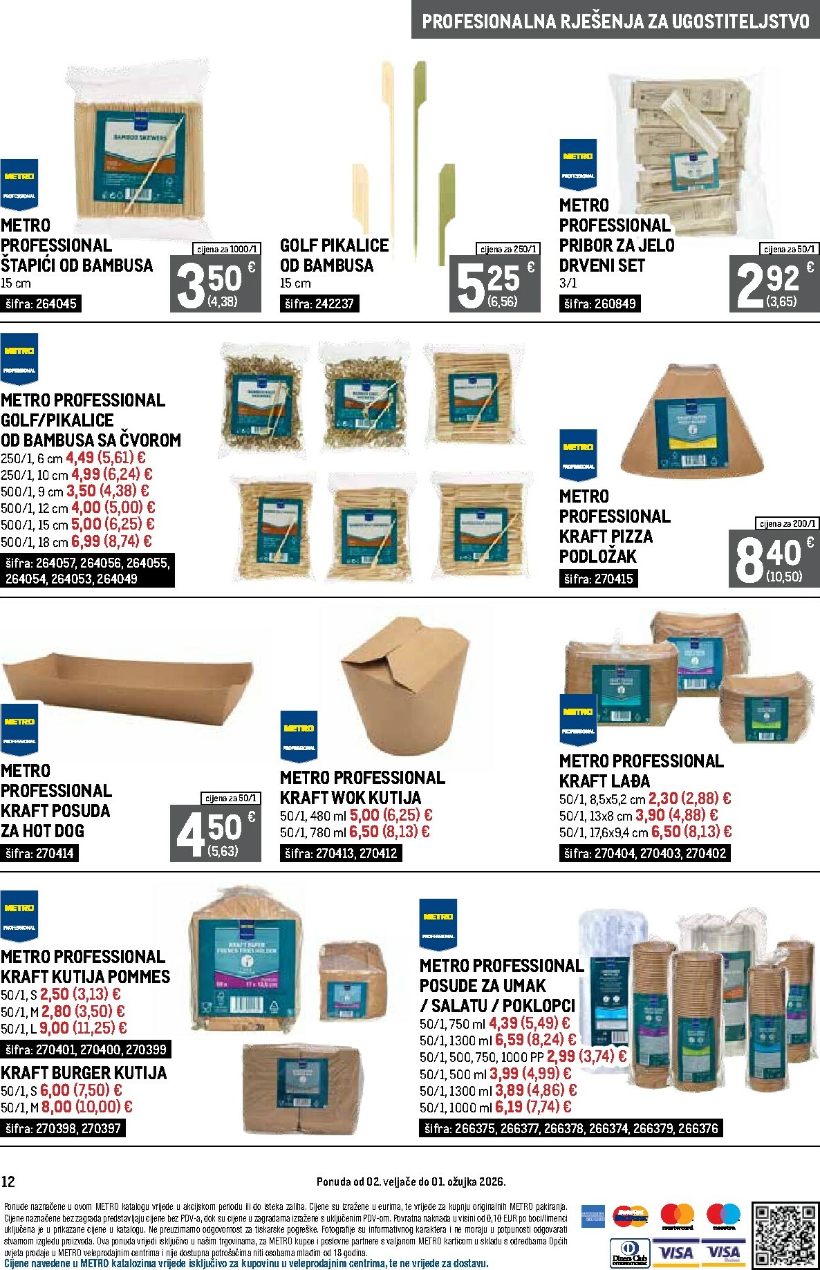 metro - Prelistajte katalog Metro - Profesionalna rješenja za ugostiteljstvo, vrijedi od 02.02.2026 do 01.03.2026 - page: 12