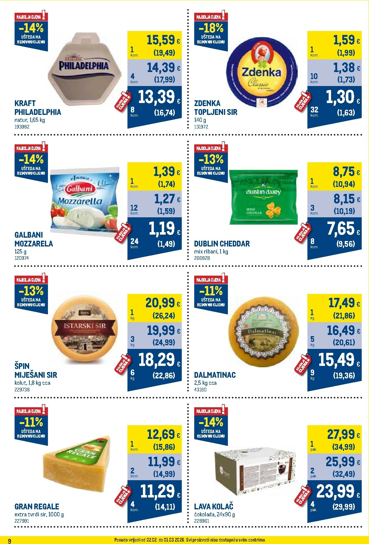 metro - Prelistajte katalog Metro - Profi cijena, vrijedi od 02.02.2026 do 01.03.2026 - page: 9