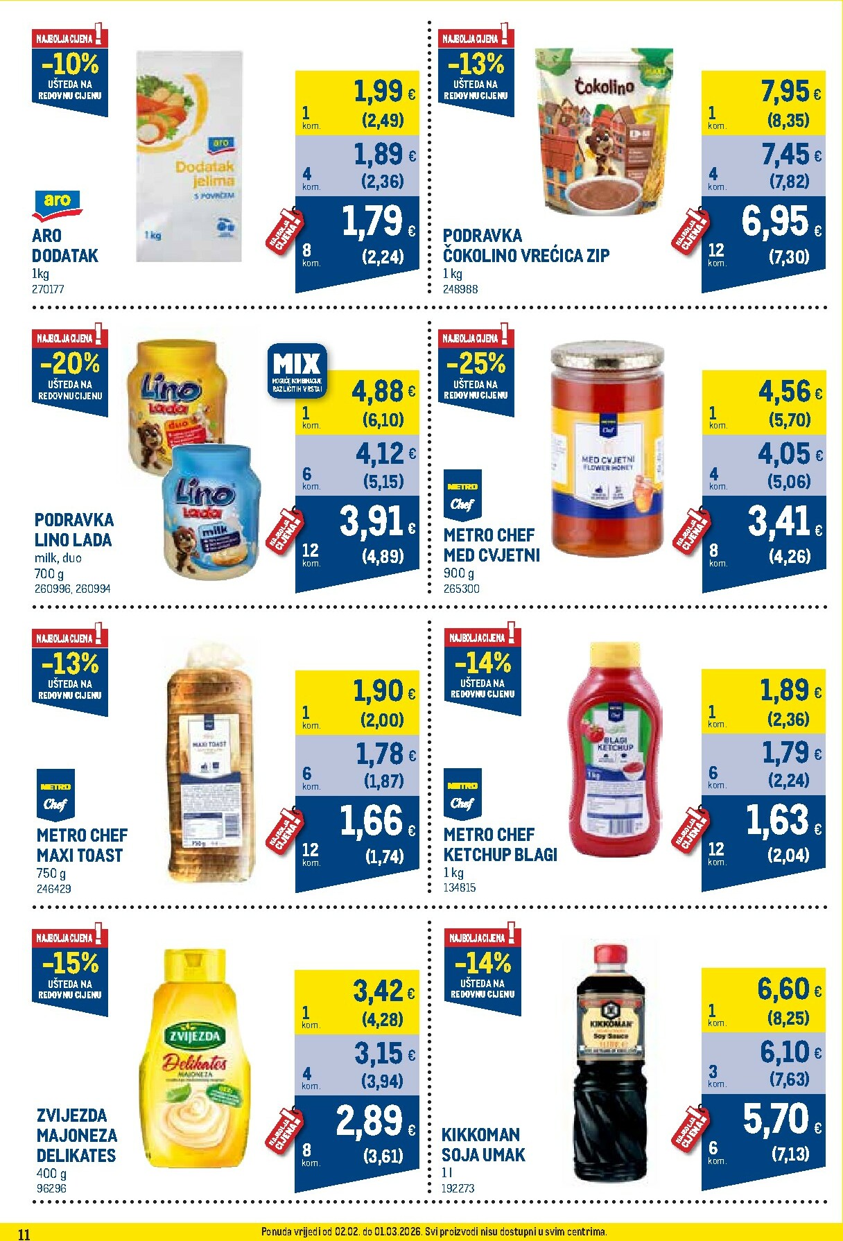 metro - Prelistajte katalog Metro - Profi cijena, vrijedi od 02.02.2026 do 01.03.2026 - page: 11