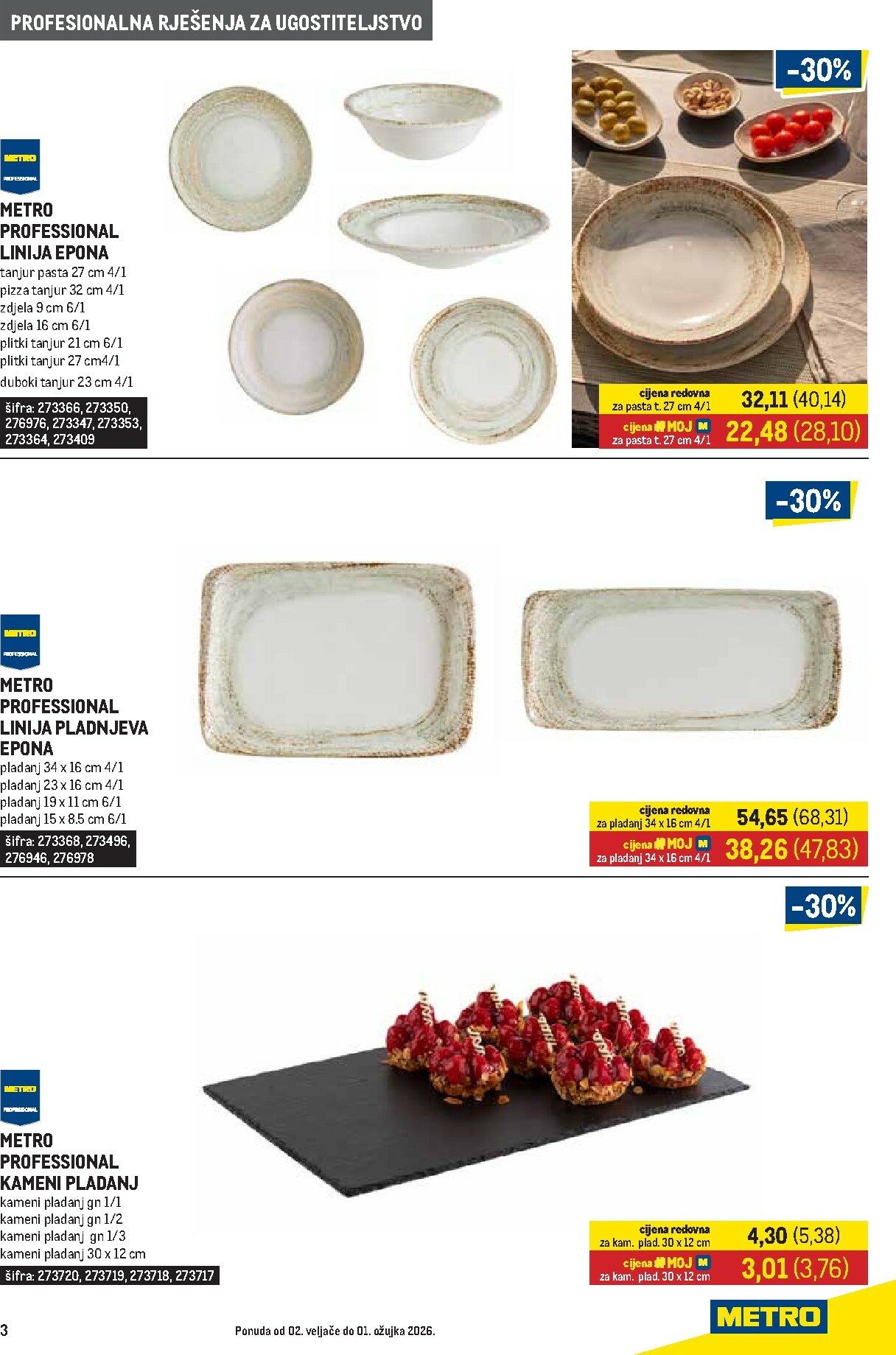 metro - Prelistajte katalog Metro - Gastro, vrijedi od 02.02.2026 do 01.03.2026 - page: 3