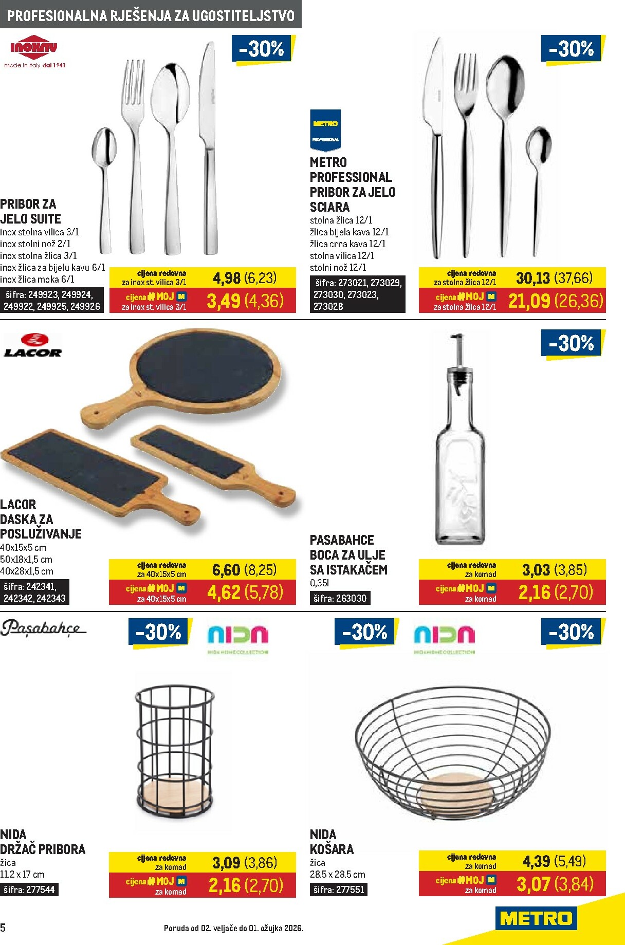metro - Prelistajte katalog Metro - Gastro, vrijedi od 02.02.2026 do 01.03.2026 - page: 5