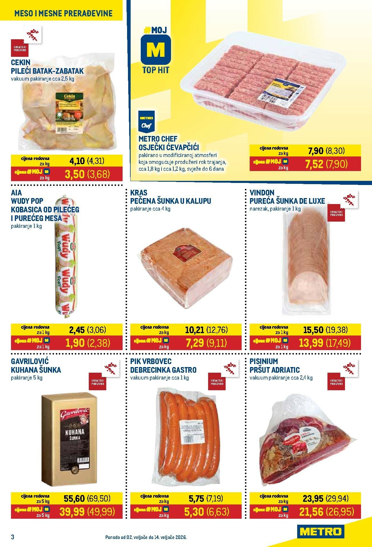 metro - Prelistajte katalog Metro - Prehrana i neprehrana, vrijedi od 02.02.2026 do 14.02.2026 - page: 3