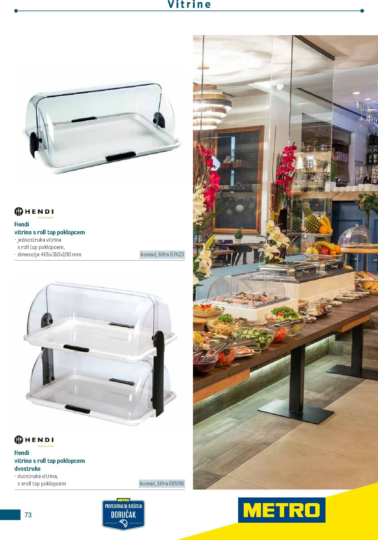 metro - Prelistajte katalog Metro - Poslovna rješenja - Doručak, vrijedi od 01.01.2026 do 31.12.2026 - page: 73