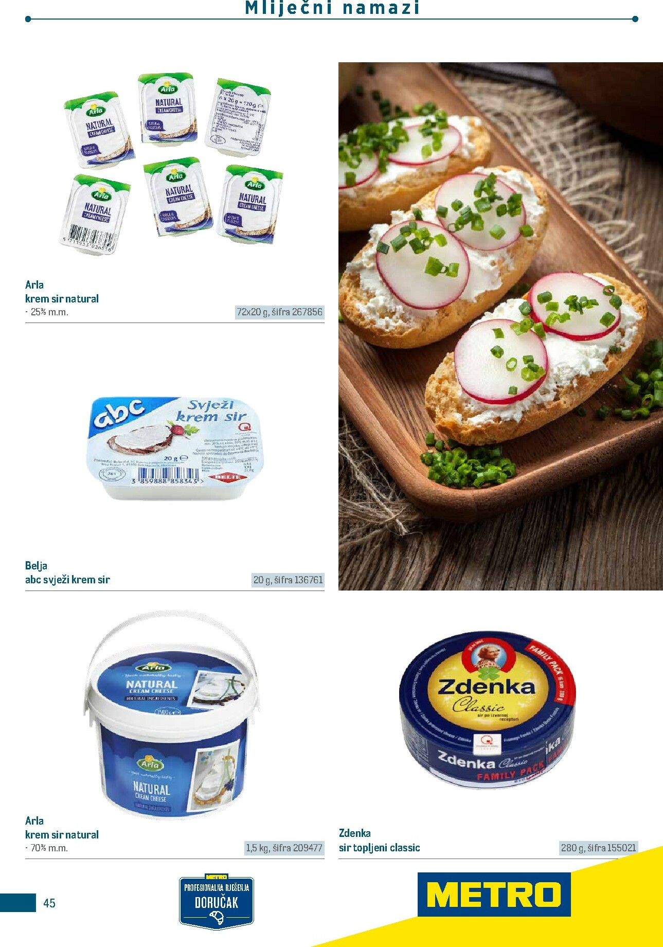 metro - Prelistajte katalog Metro - Poslovna rješenja - Doručak, vrijedi od 01.01.2026 do 31.12.2026 - page: 45