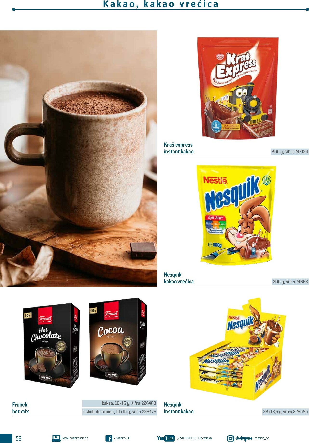 metro - Prelistajte katalog Metro - Poslovna rješenja - Doručak, vrijedi od 01.01.2026 do 31.12.2026 - page: 56