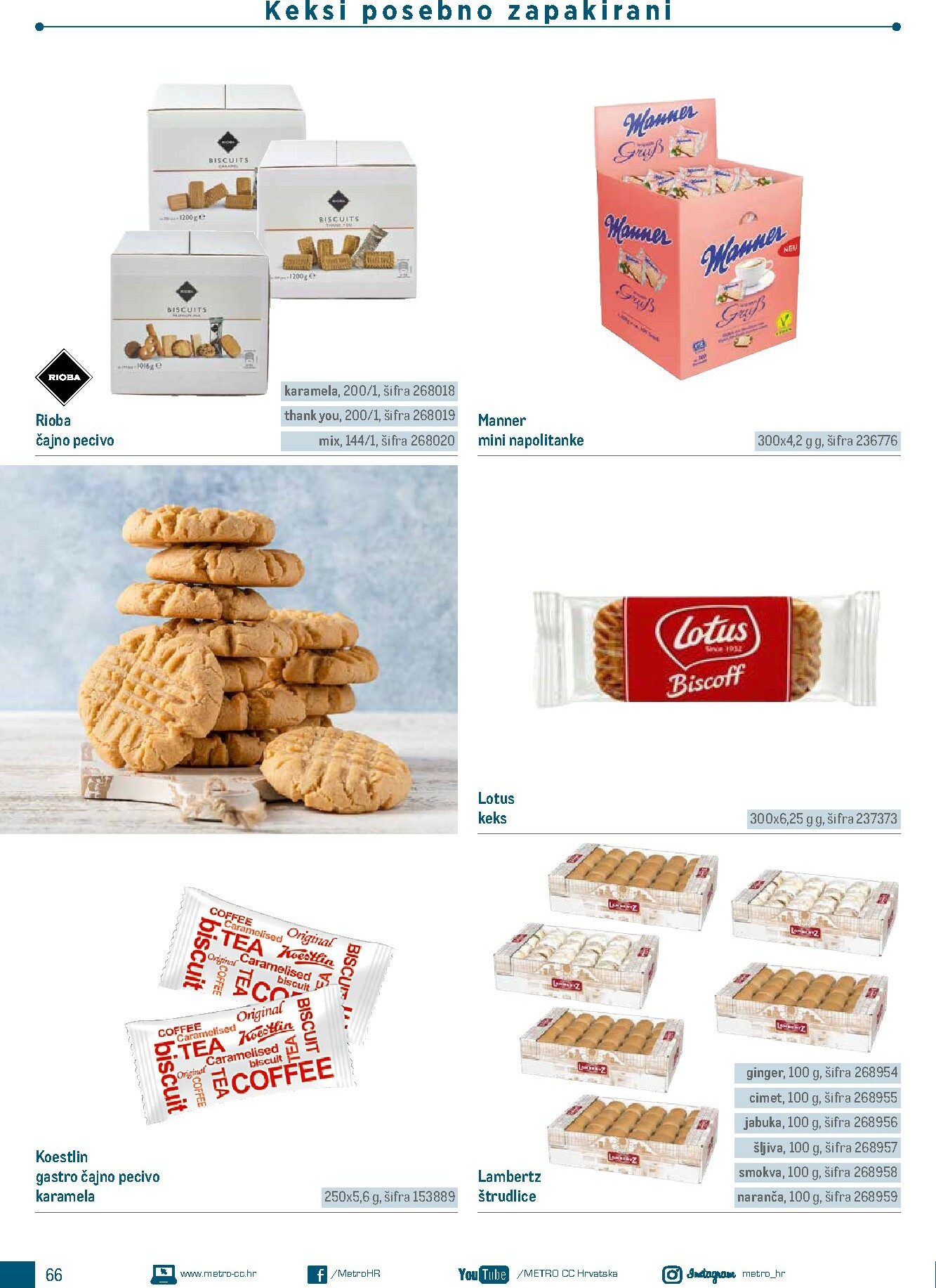 metro - Prelistajte katalog Metro - Poslovna rješenja - Doručak, vrijedi od 01.01.2026 do 31.12.2026 - page: 66